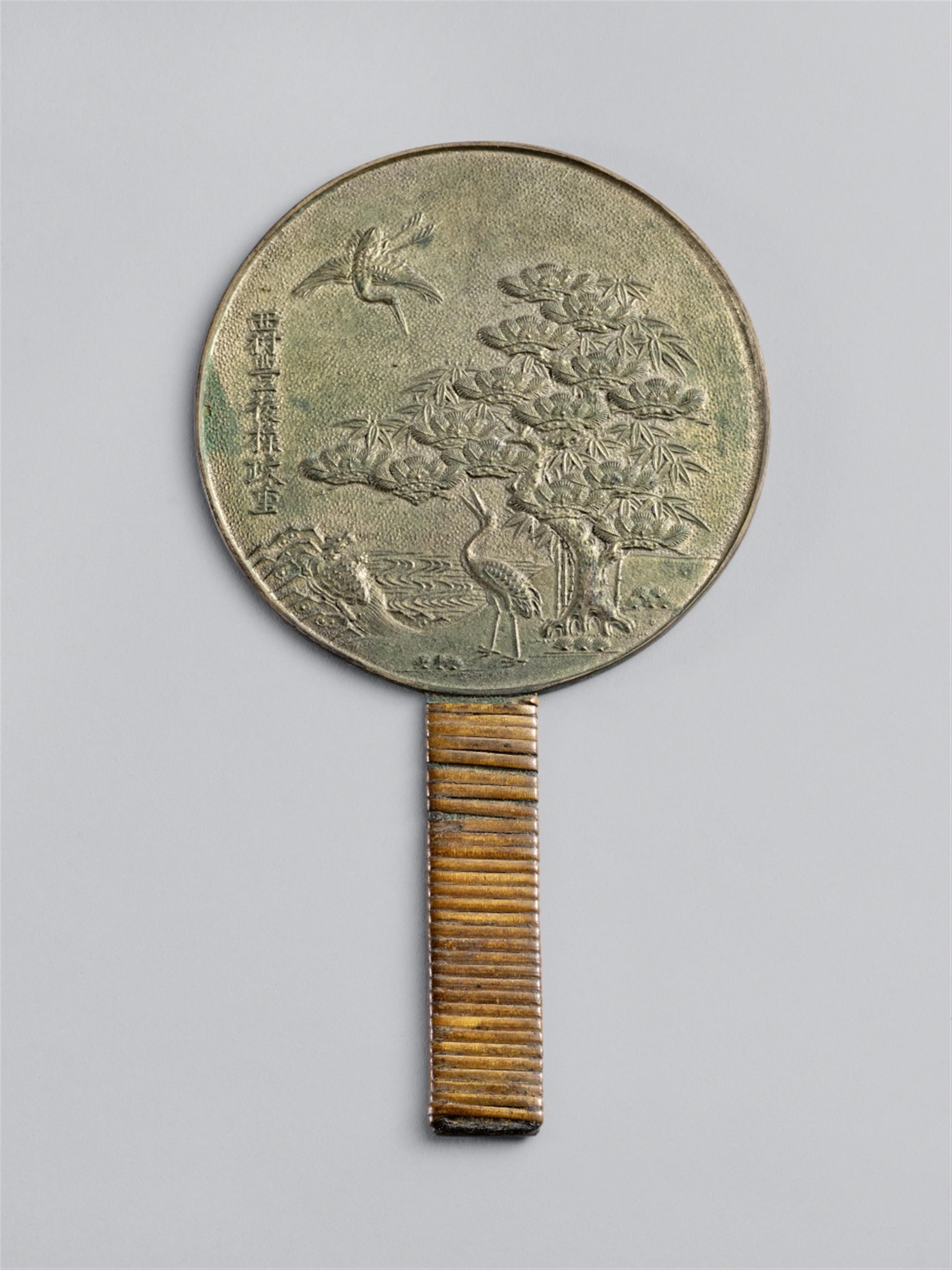 A bronze mirror. Mid-18th century - image-1