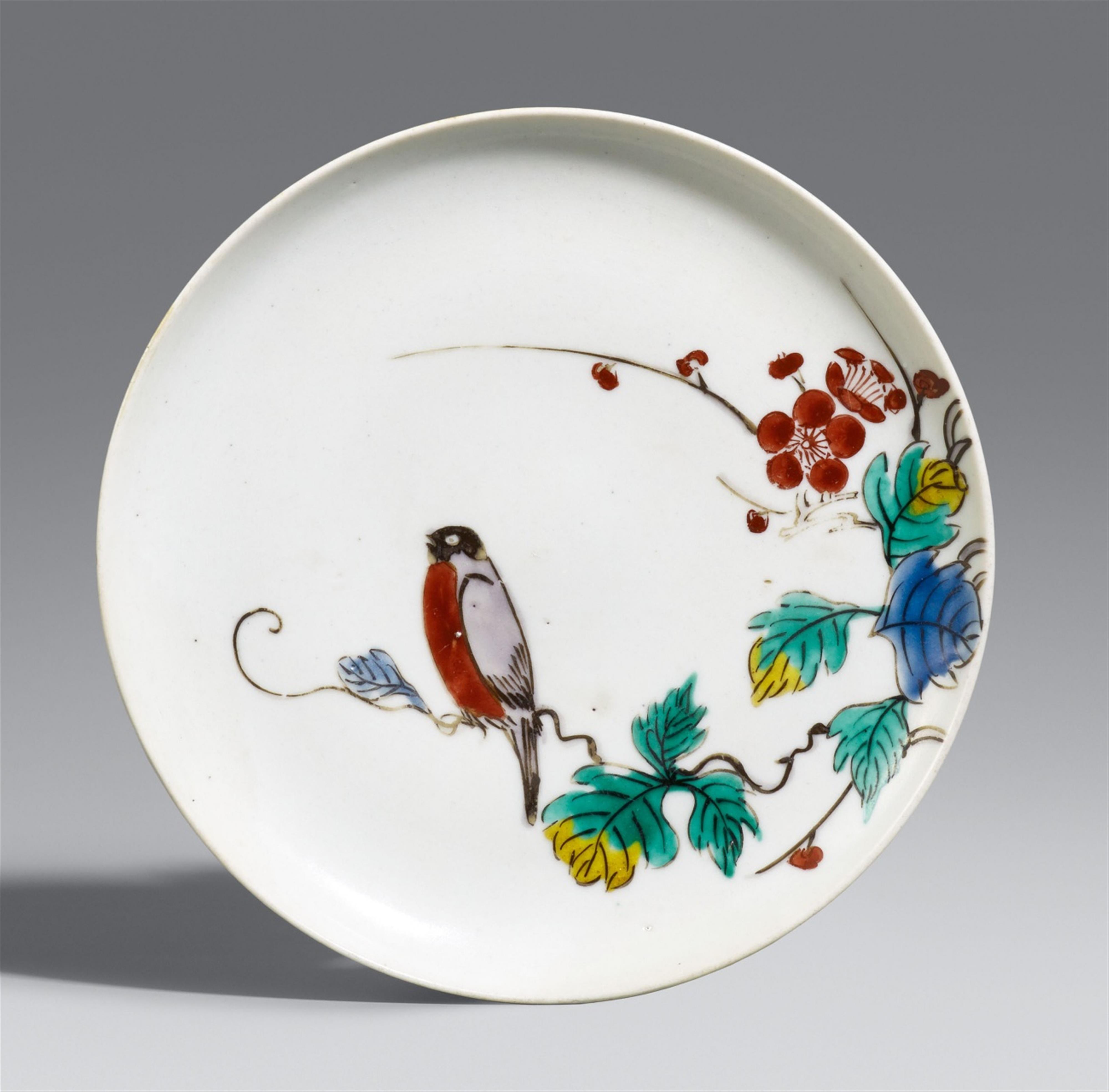 A small Kutani dish. 17th/18th century - image-1