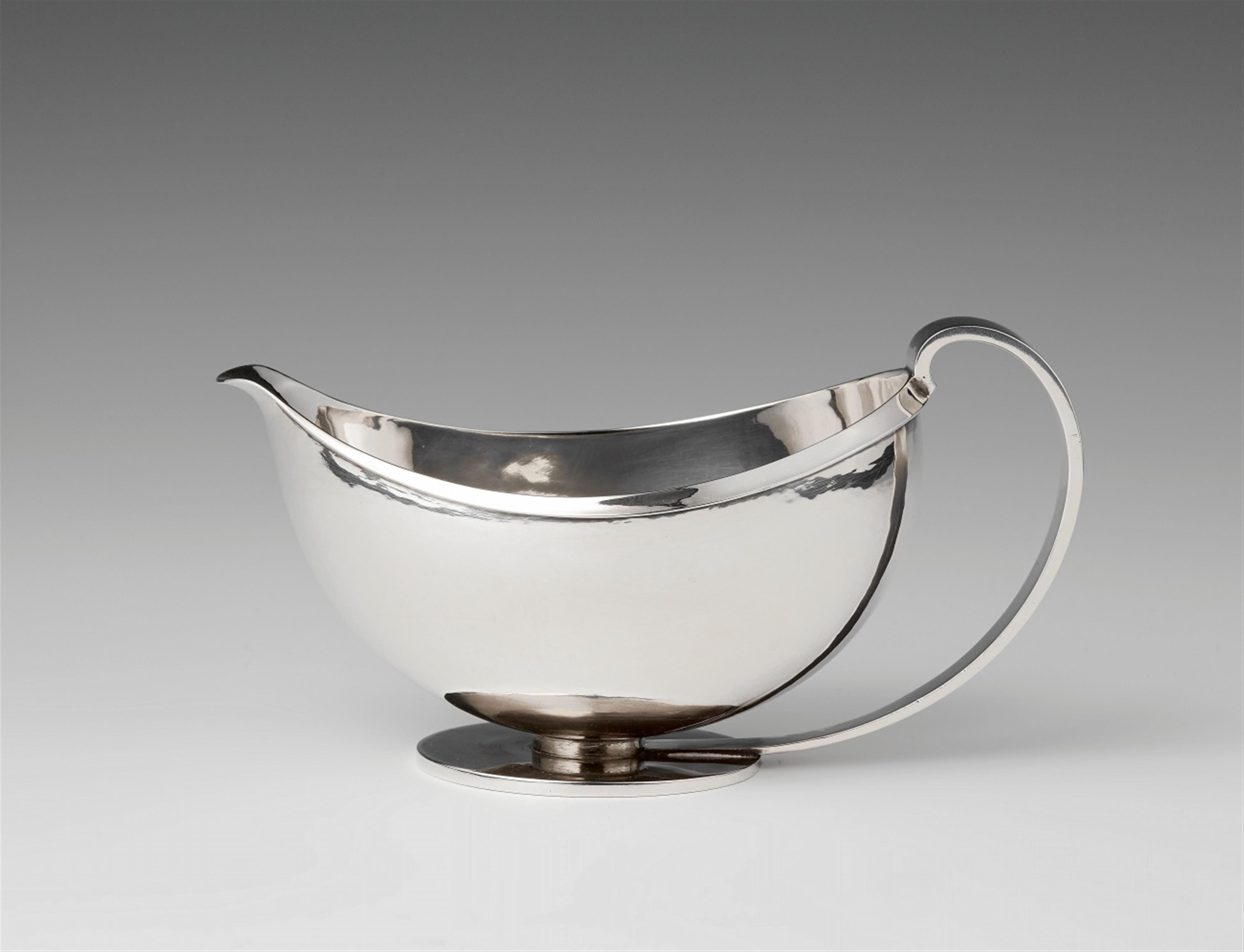 A Copenhagen silver no. 761 sauce boat - image-1