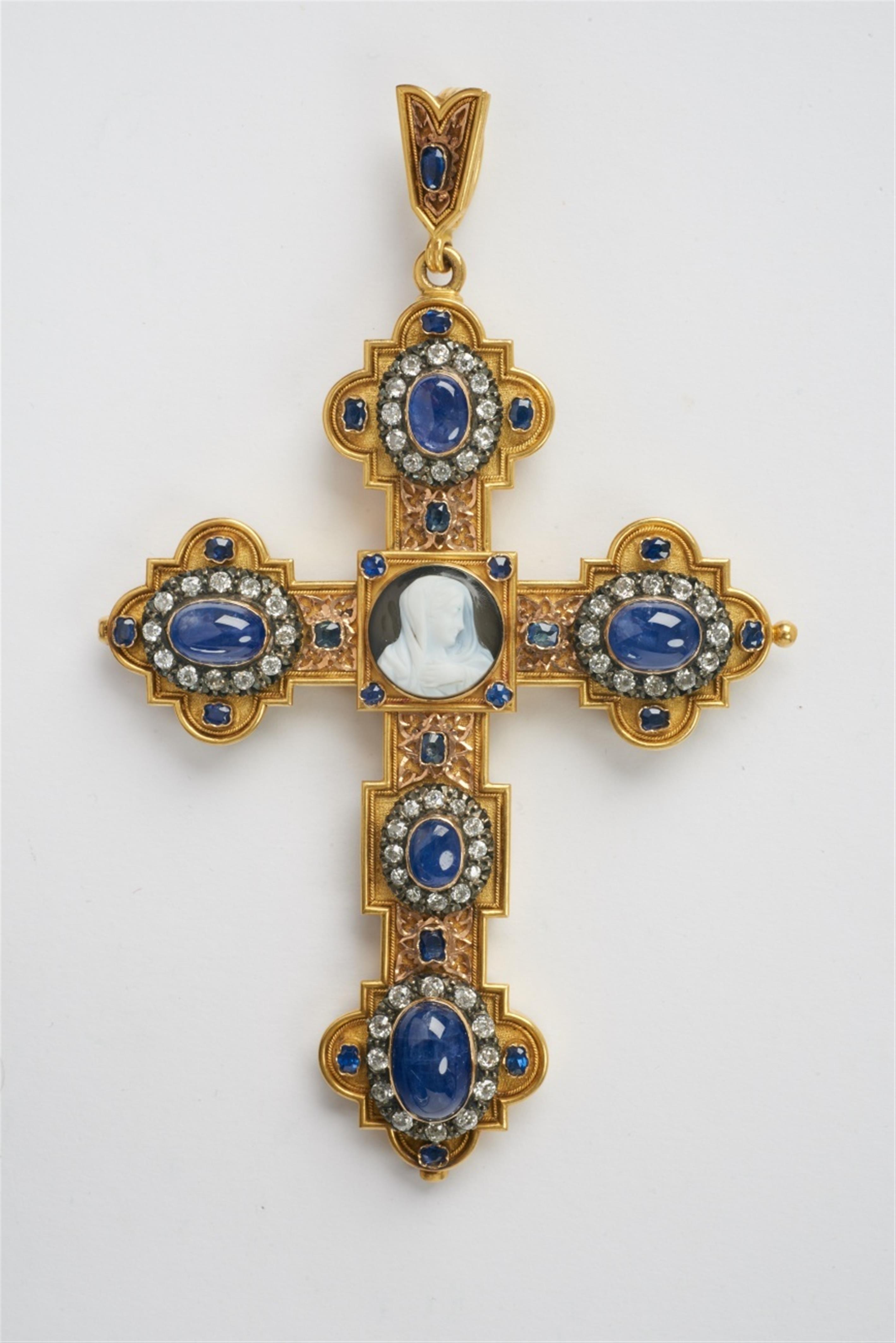 A Renaissance Revival pectoral cross - image-1