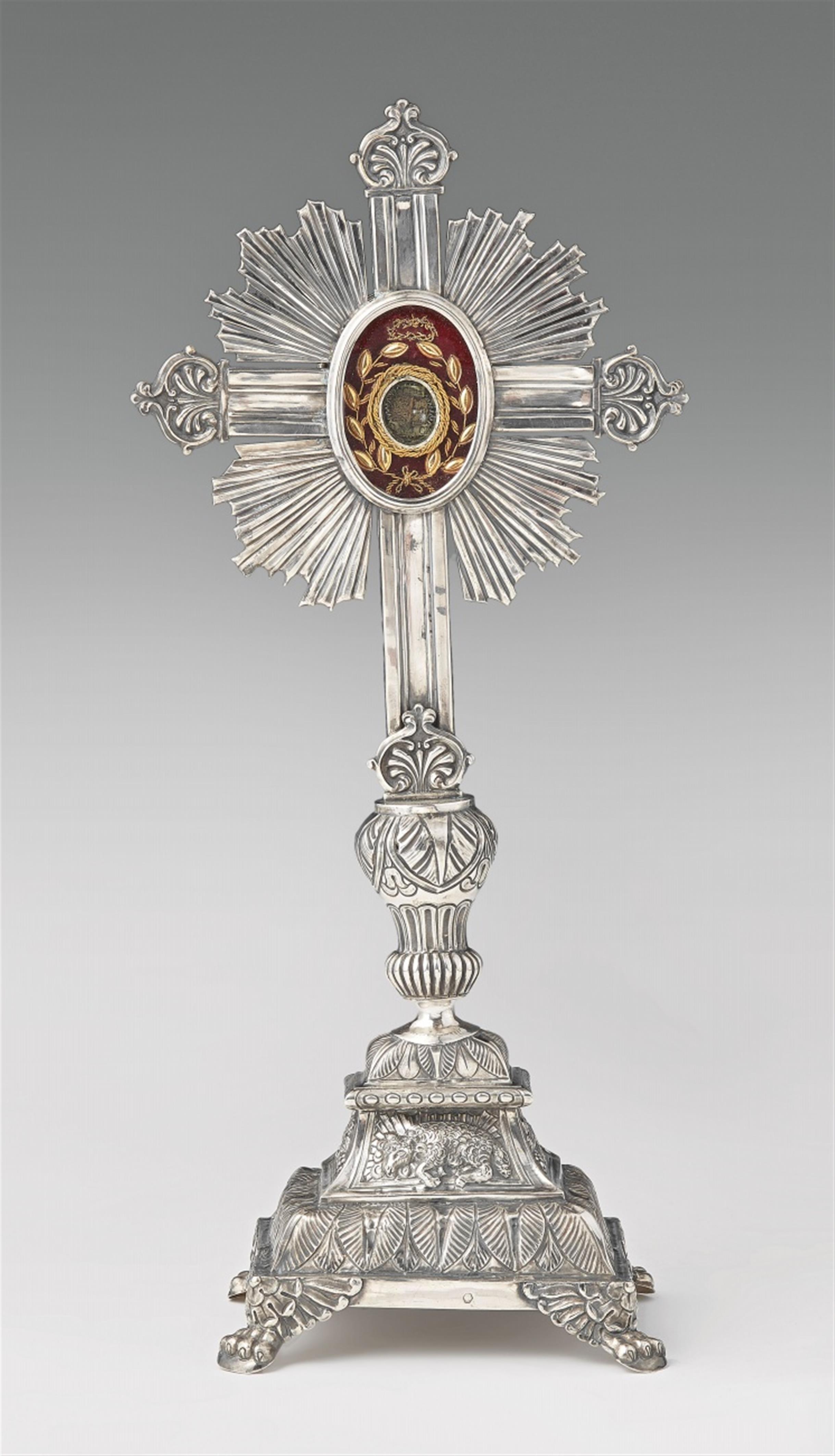 A Lyon silver reliquary - image-1