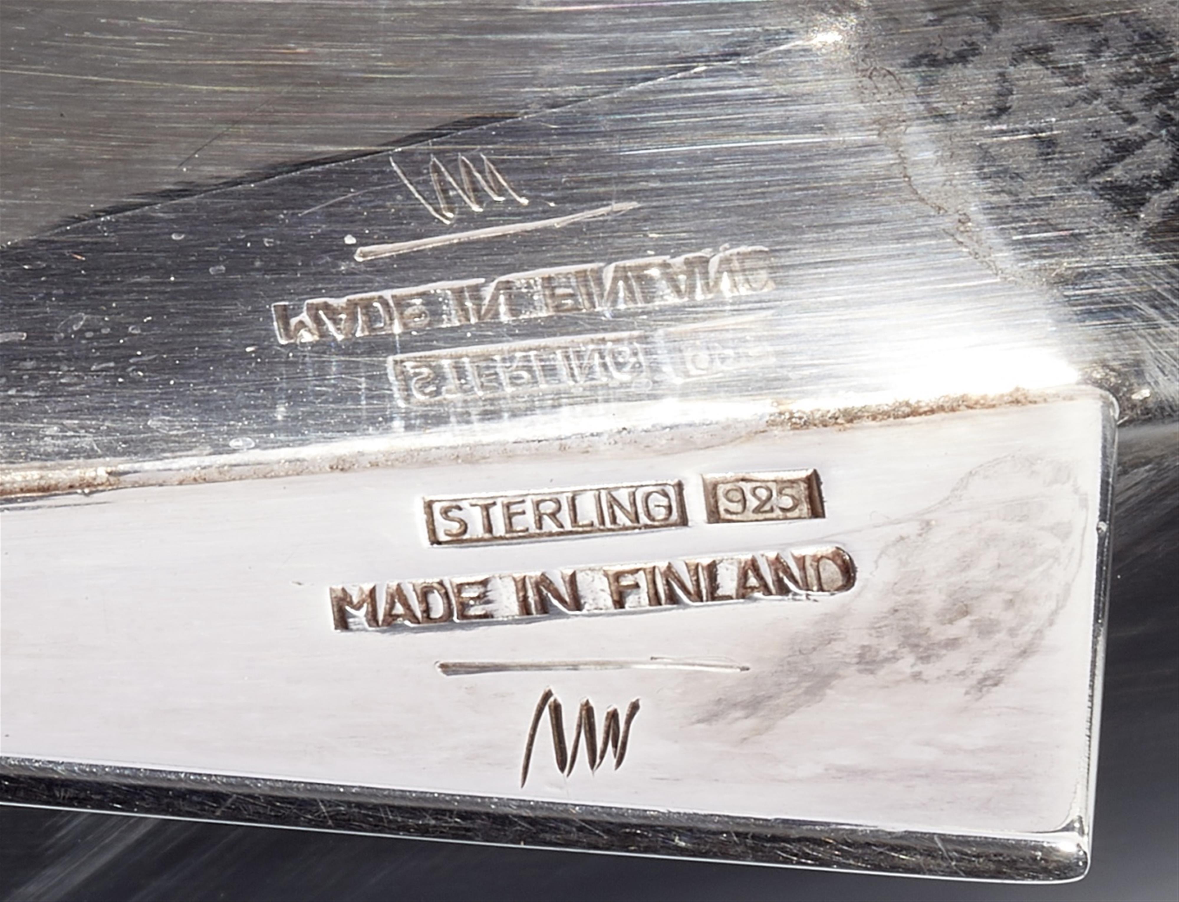 A Finnish silver dish, TW 213 - image-2