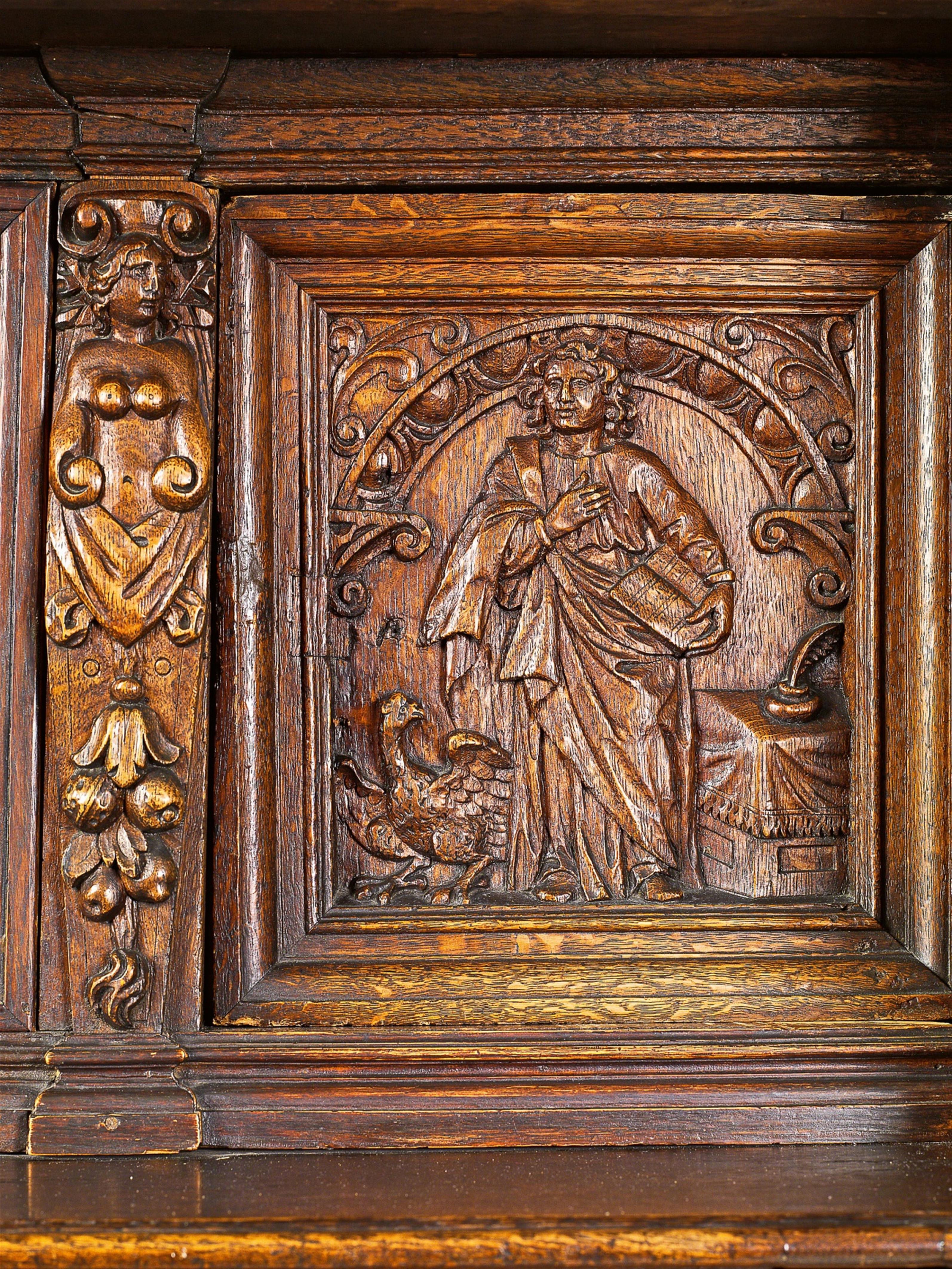 A Lower Rhenish Baroque oak cabinet - image-2