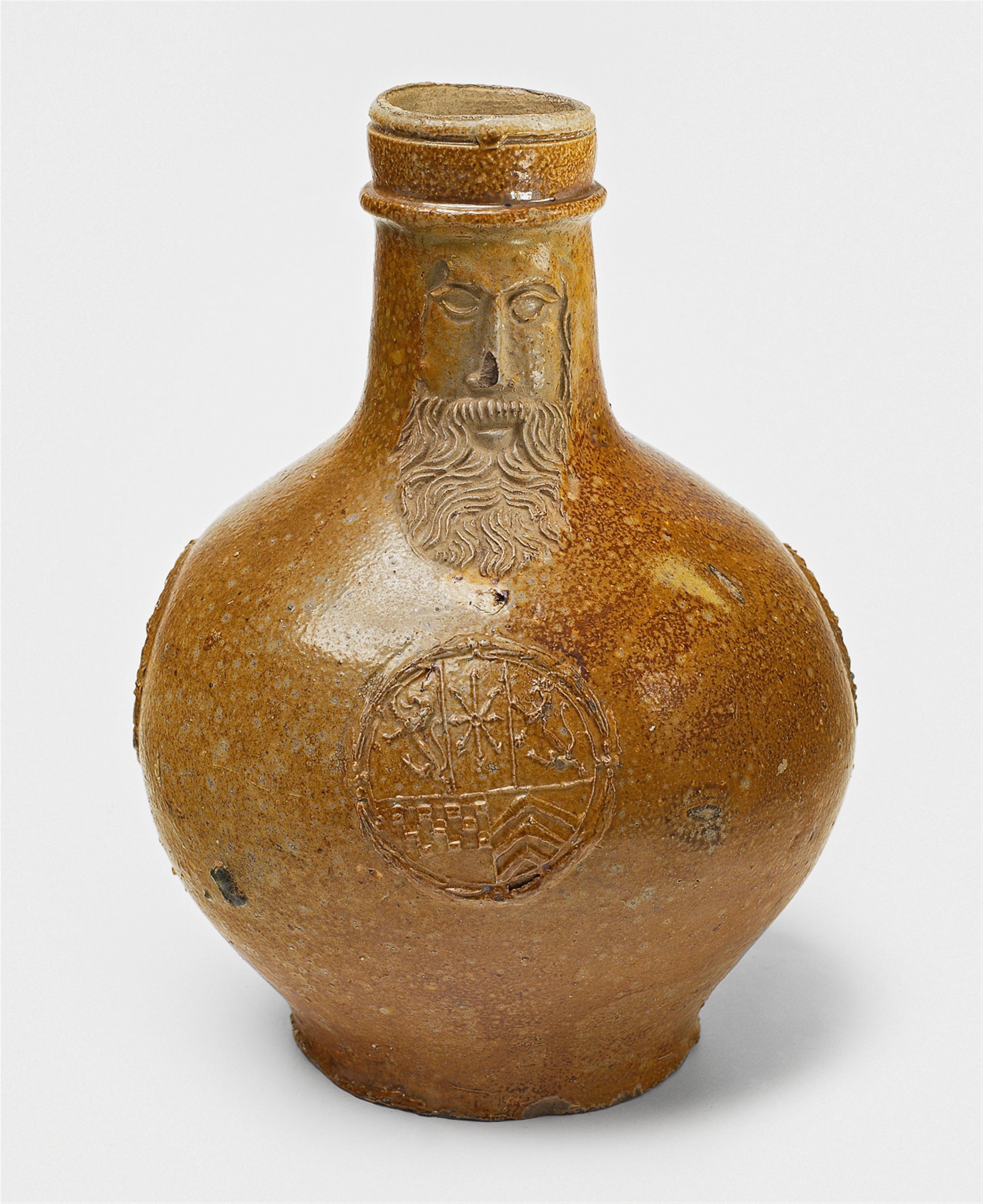 A Cologne salt-glazed stoneware bellarmine - image-1