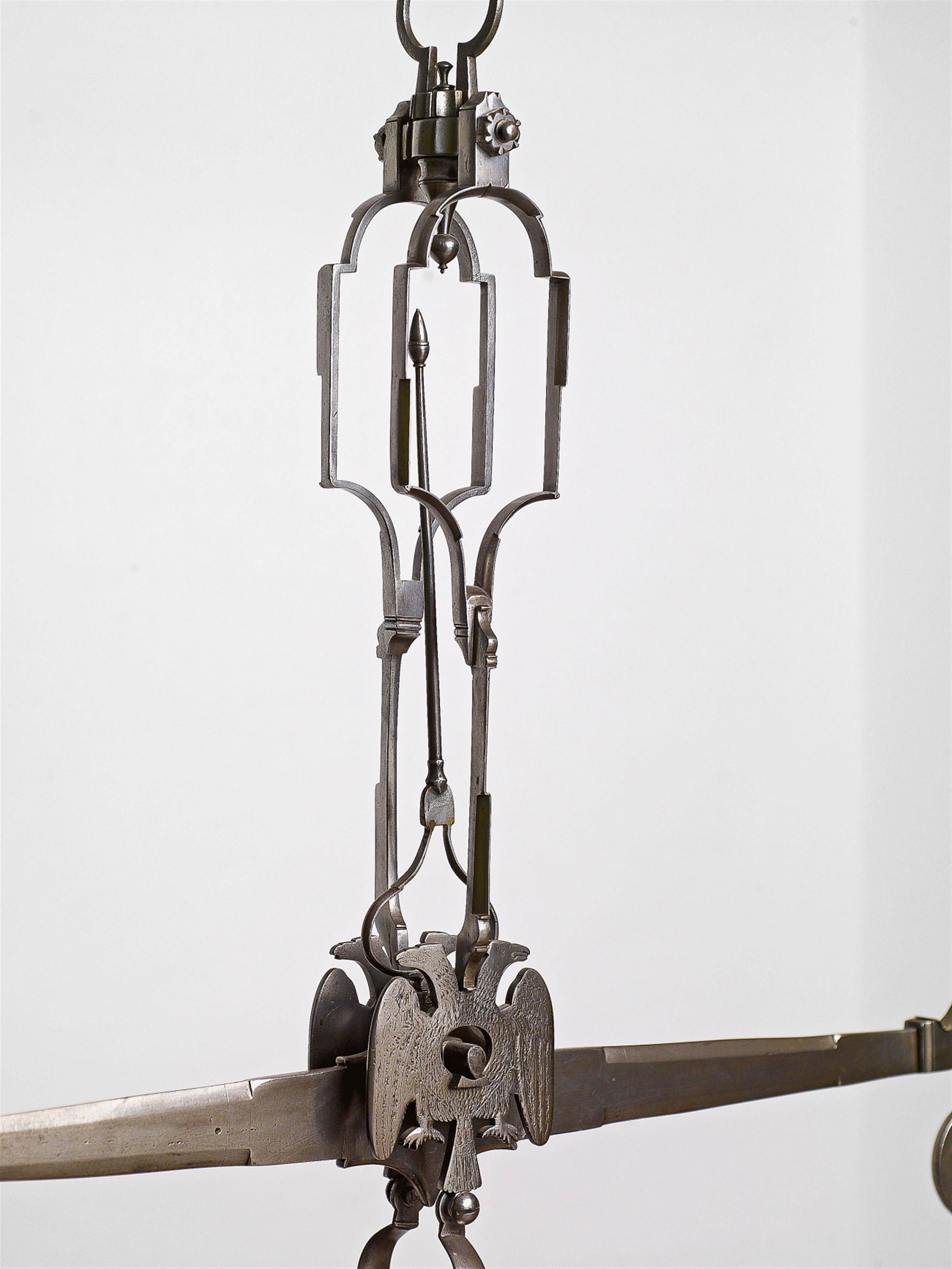 A set of South German early Baroque weighing scales - image-2