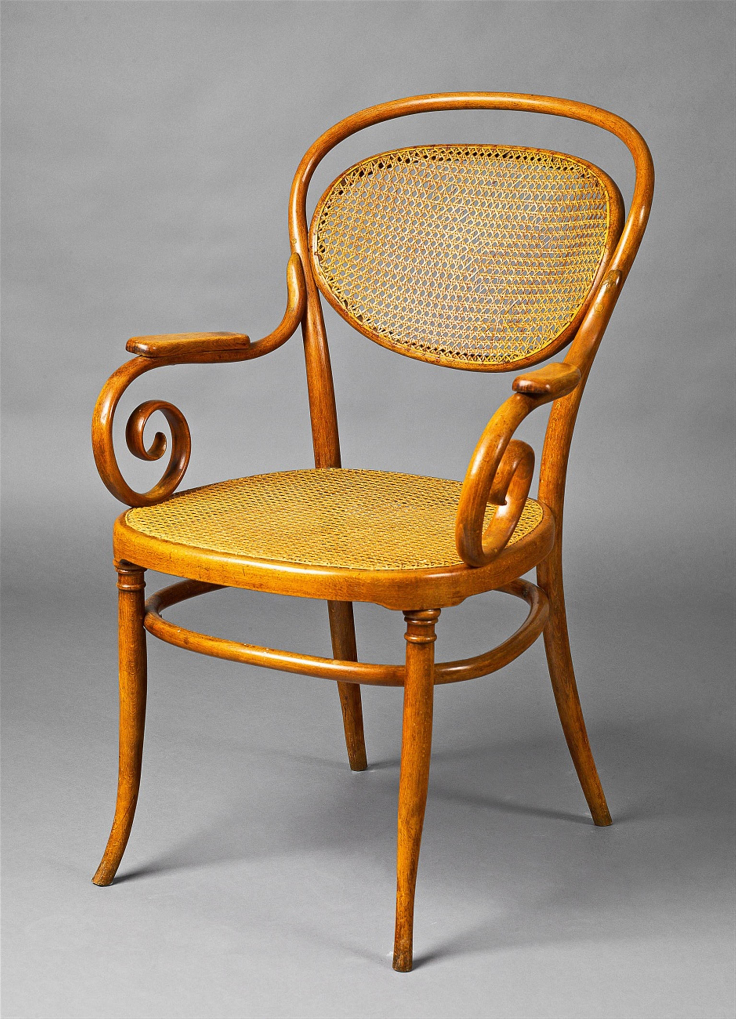 A bentwood armchair - image-1