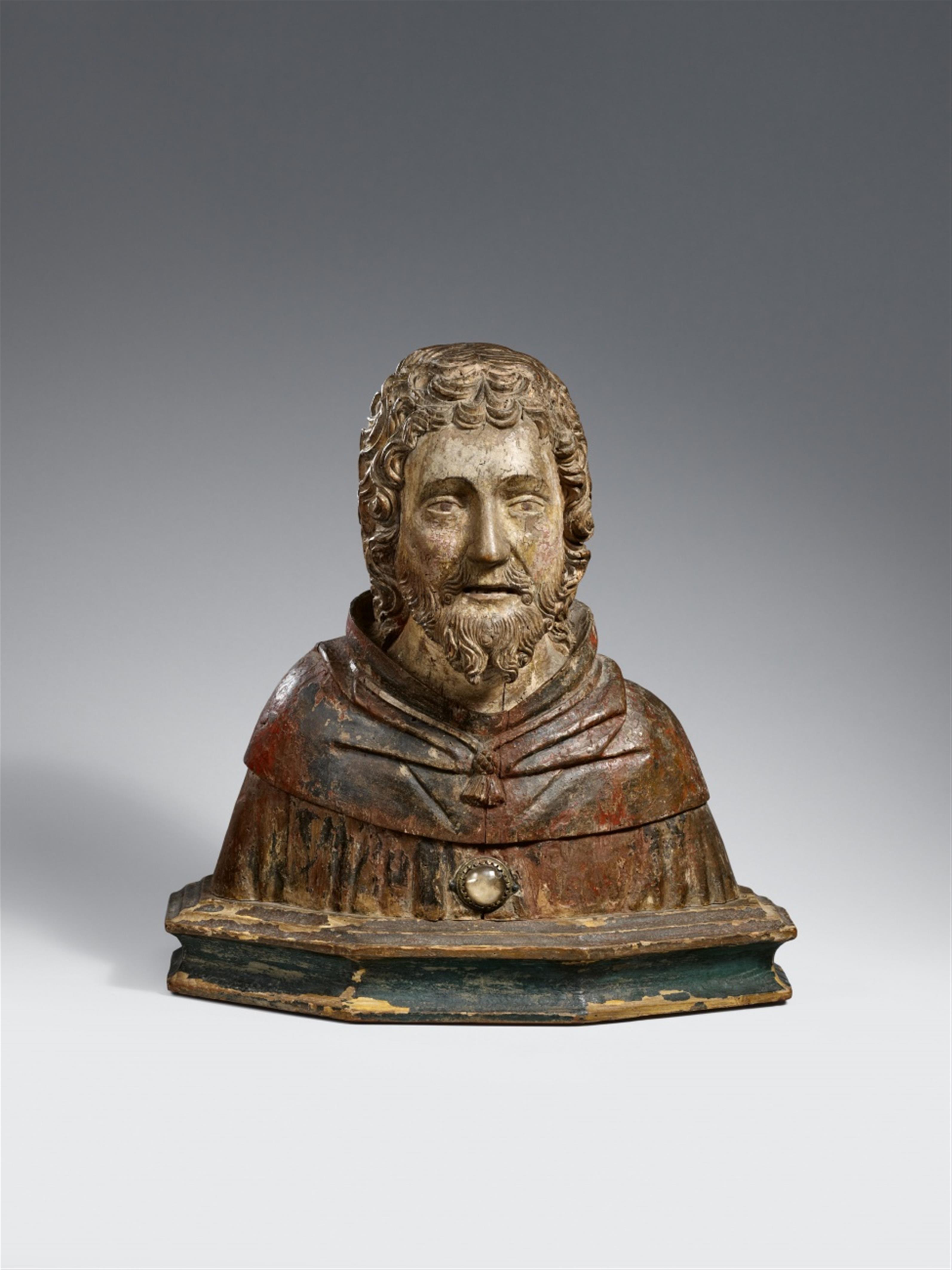 Northern Italy, mid-15th century - A mid-15th century North Italian reliquary bust - image-1