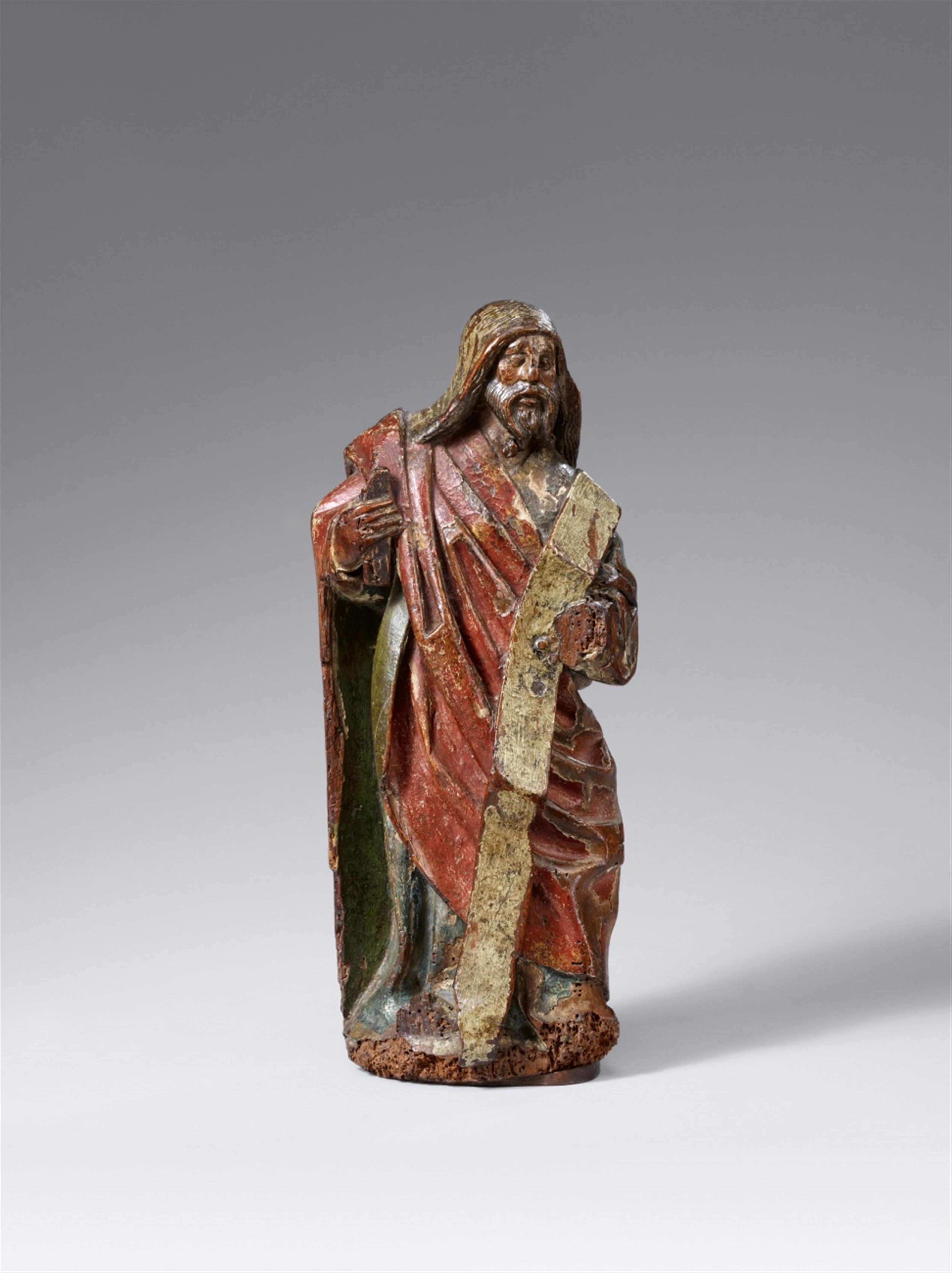 Probably Central Rhine Region, 2nd half 15th century - A carved wood figure of a Prophet, probably Central Rhine Region, 2nd half 15th century - image-1