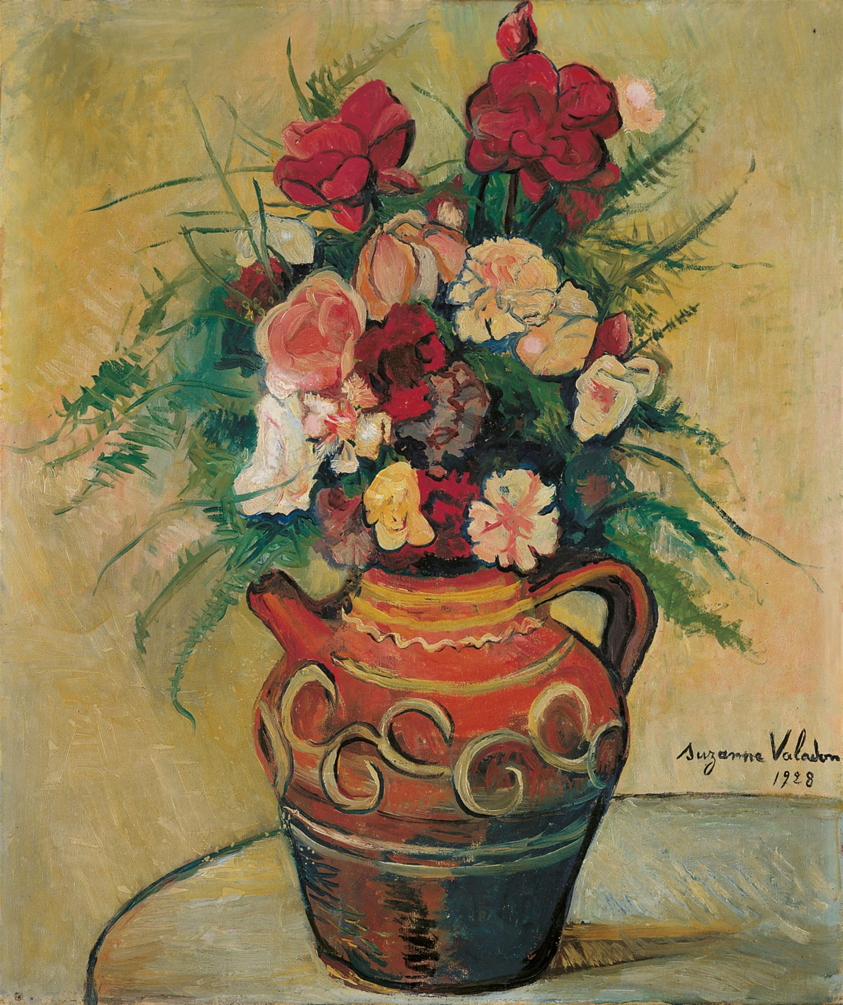 Suzanne Valadon - Blumenstrauss in spanischem Krug - image-1