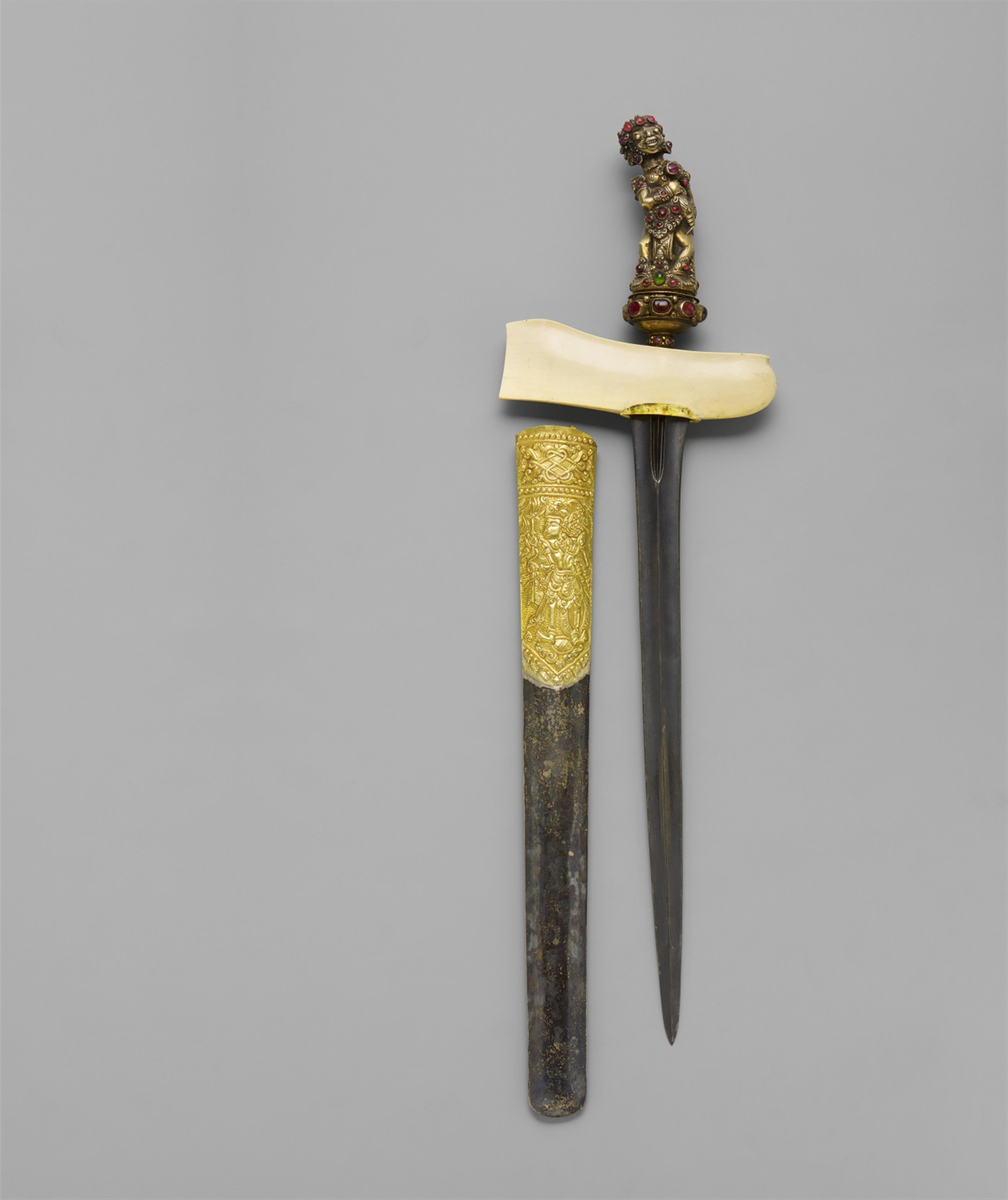 An Indonesian keris. 19th/20th century - image-1