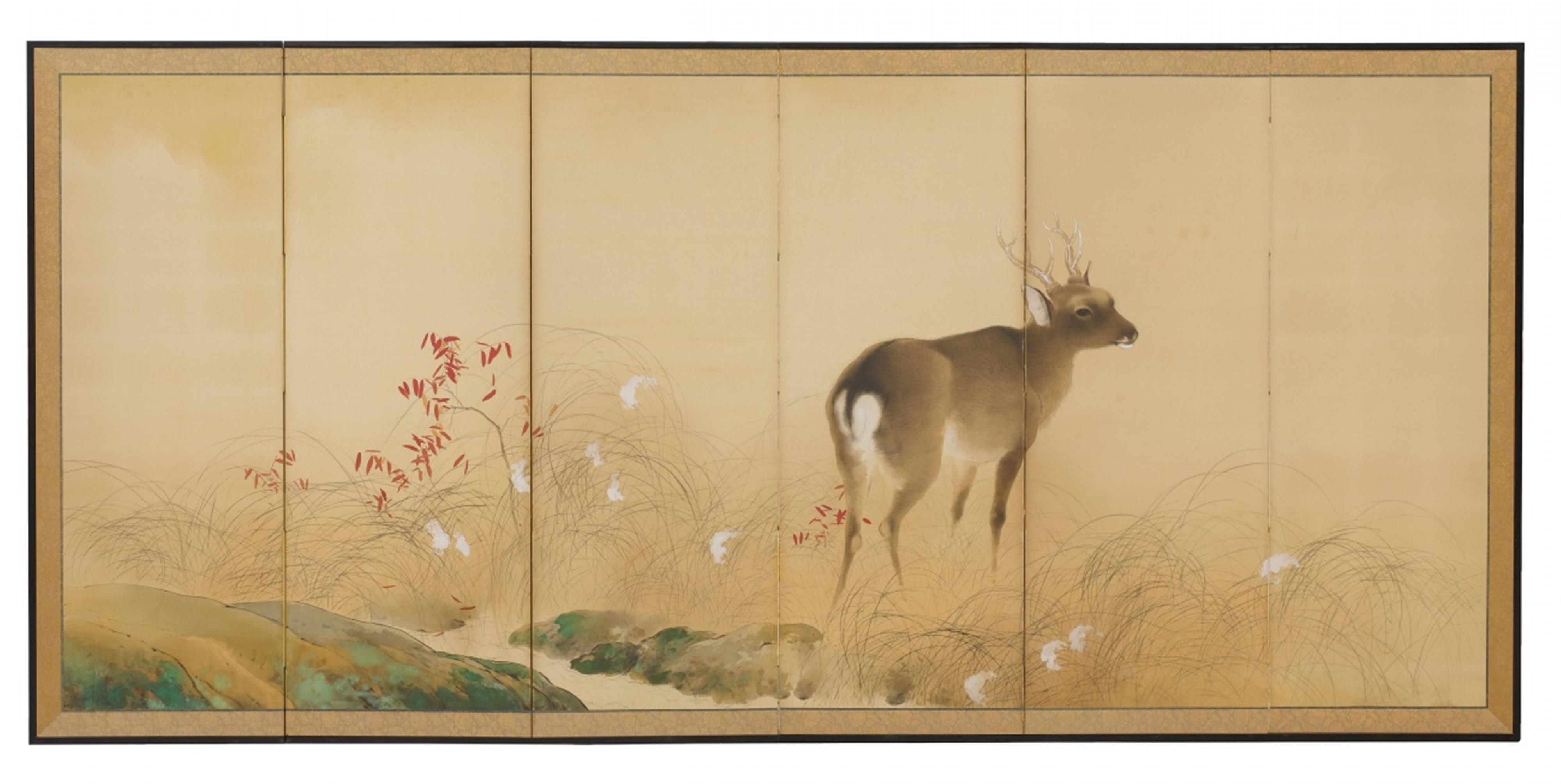 A six-panel screen. 20th century - image-1