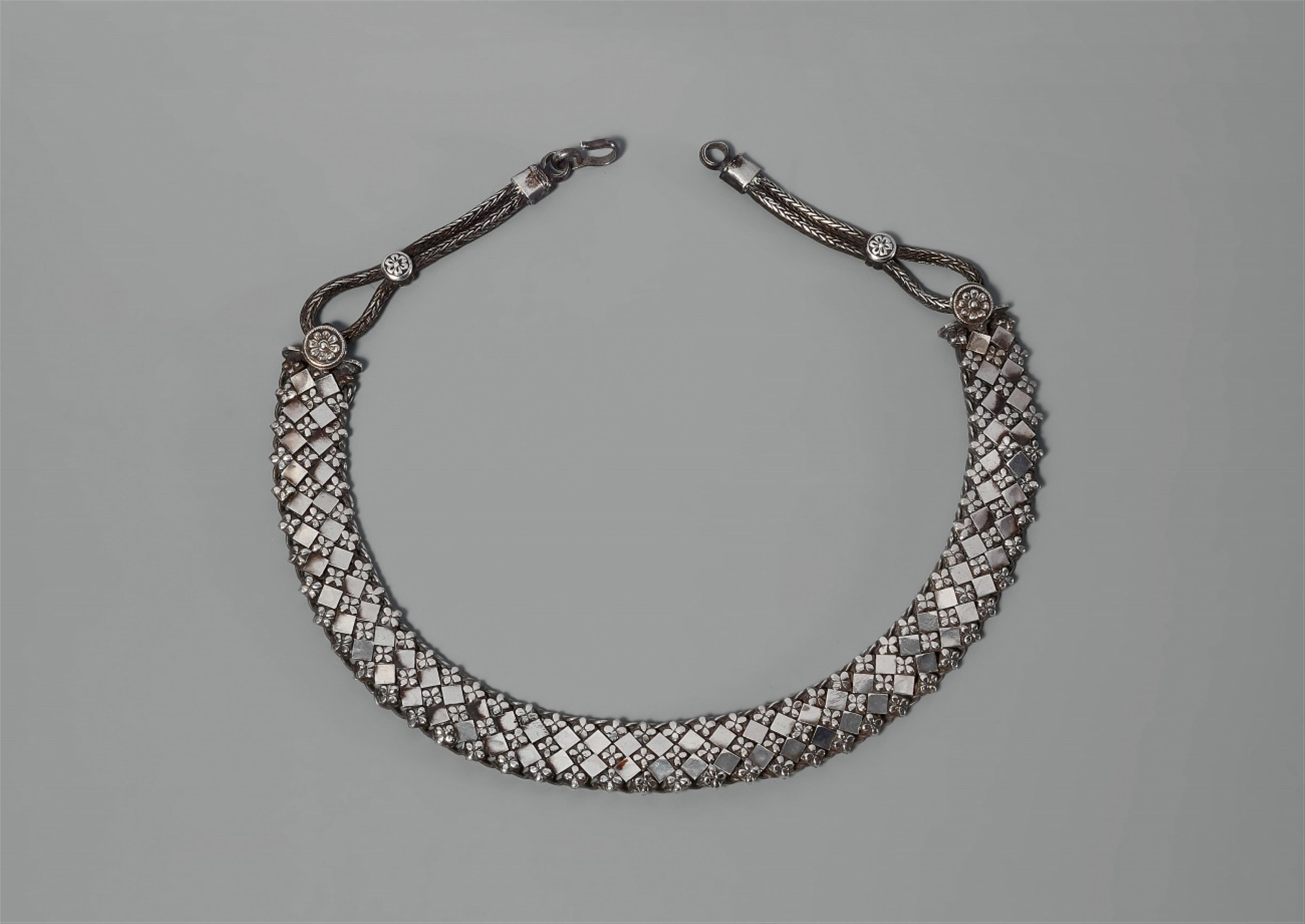 An Indian silver choker - image-1