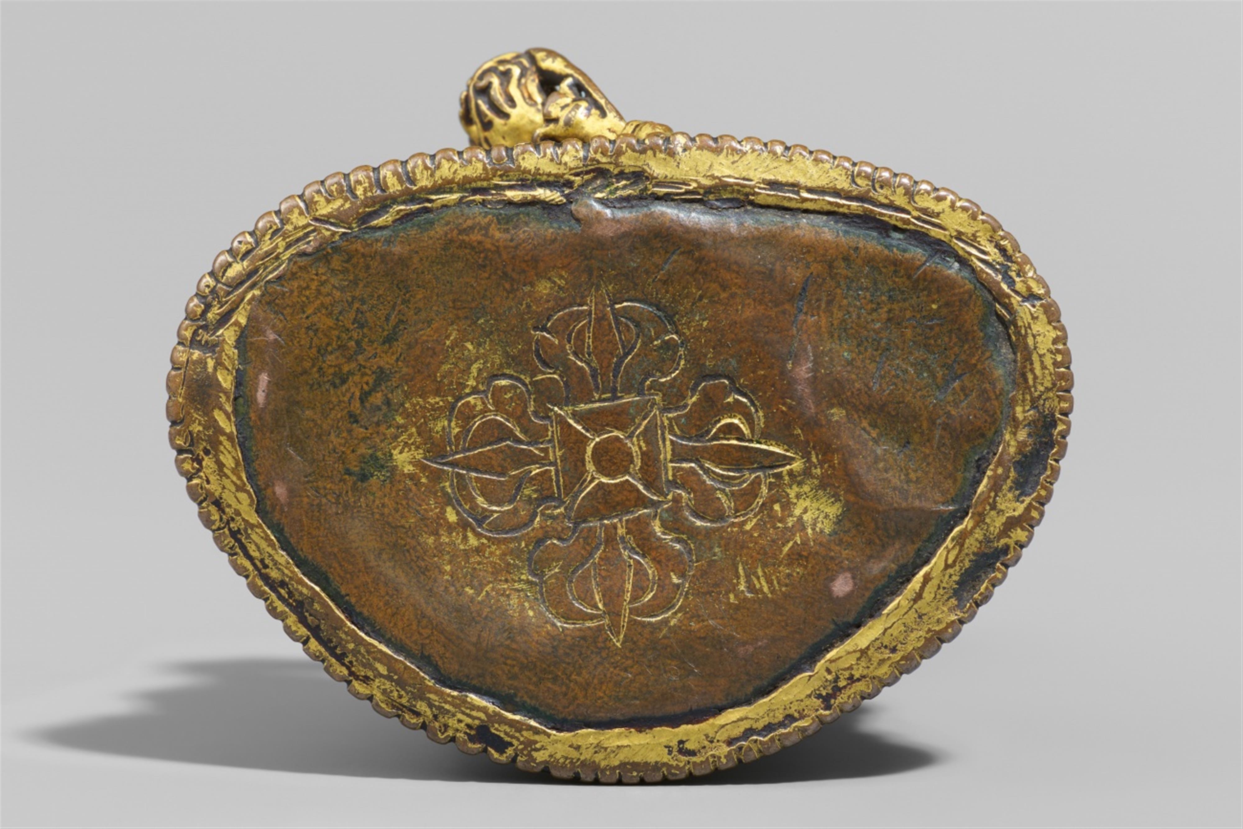 Syamatara. Feuervergoldete Bronze. Tibet. 17./18. Jh. - image-3