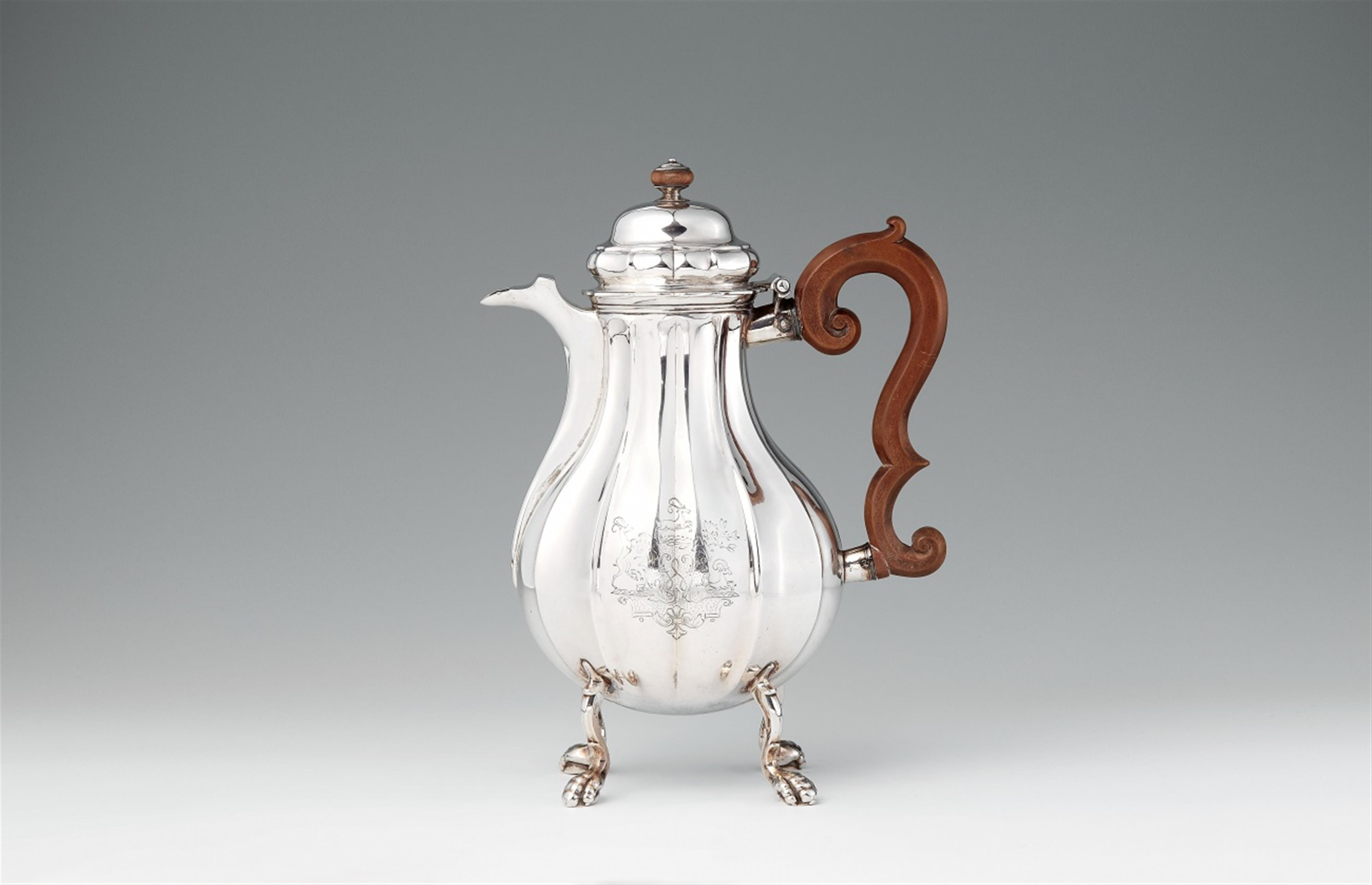 An Aalborg silver coffee pot - image-1