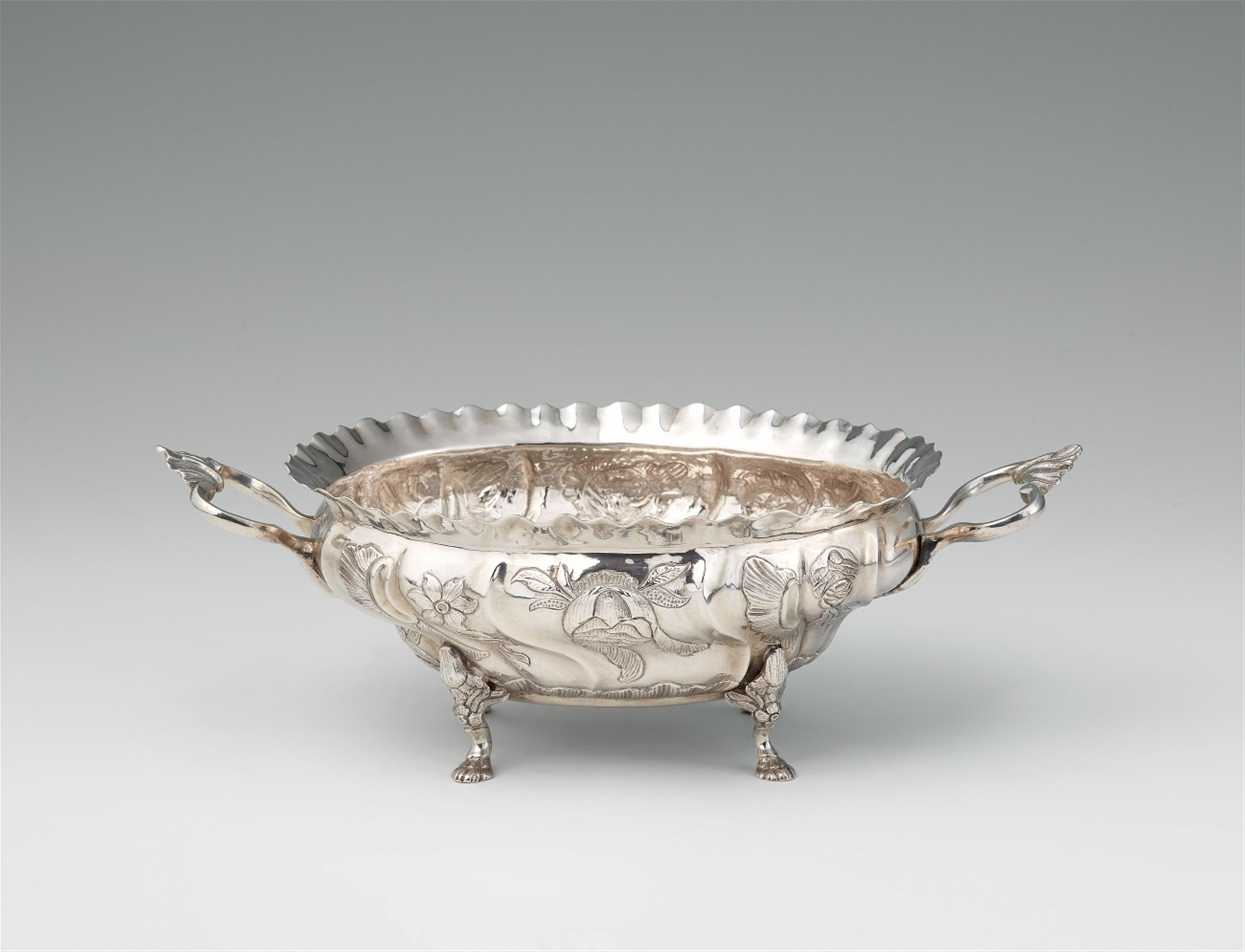 A Copenhagen silver two-handled dish - image-1