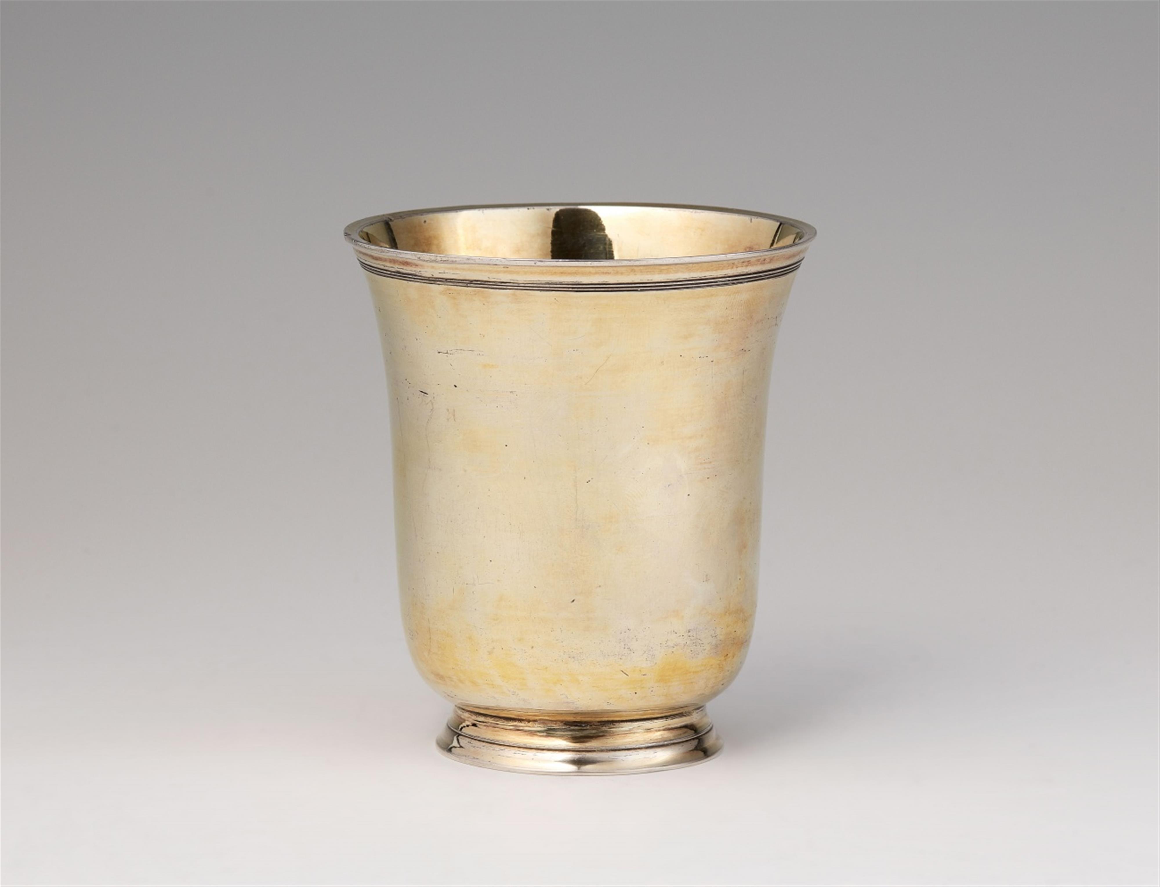 A Strassbourg silver tulip-form beaker - image-3