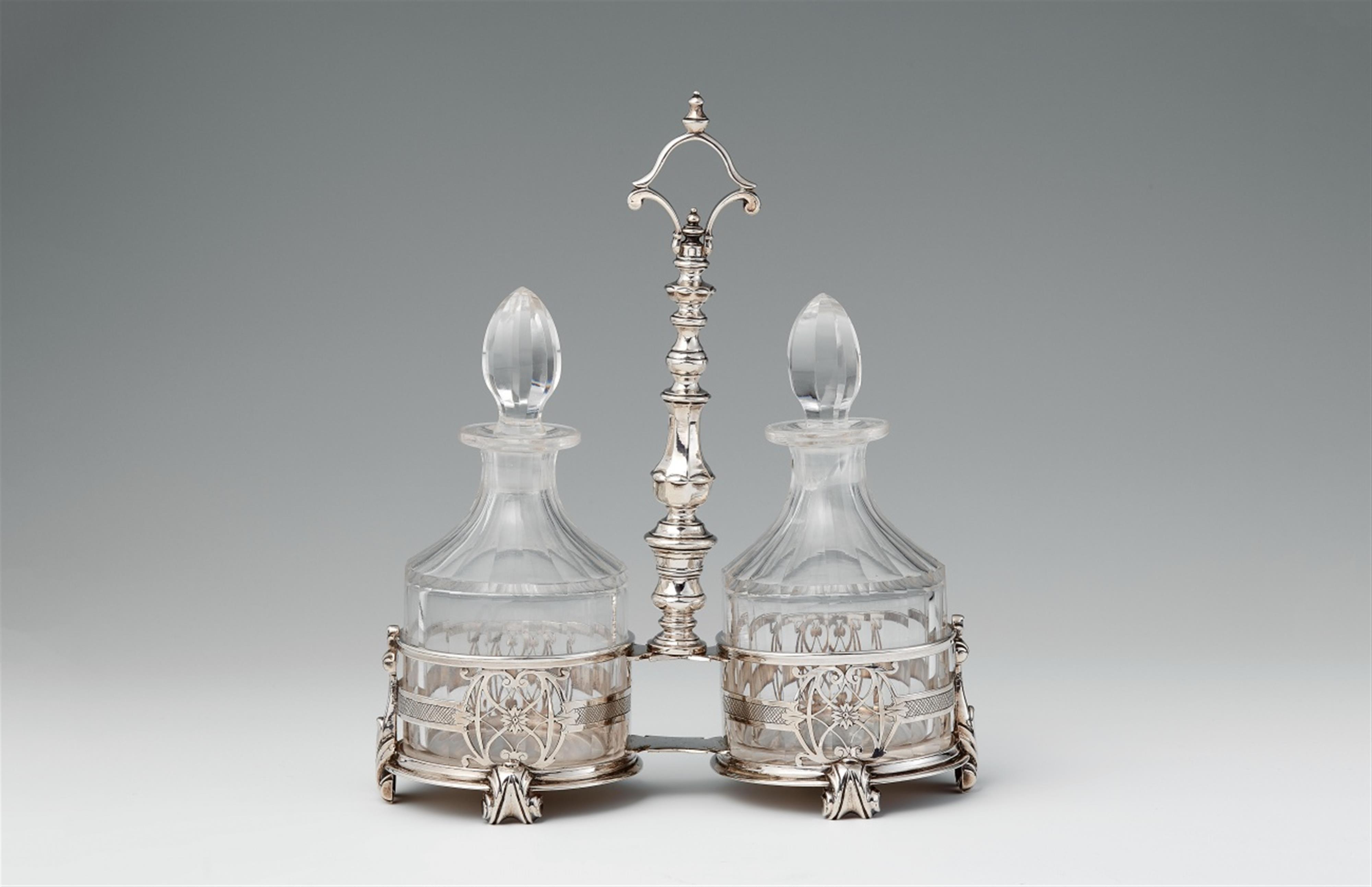 An Amsterdam silver cruet set - image-1