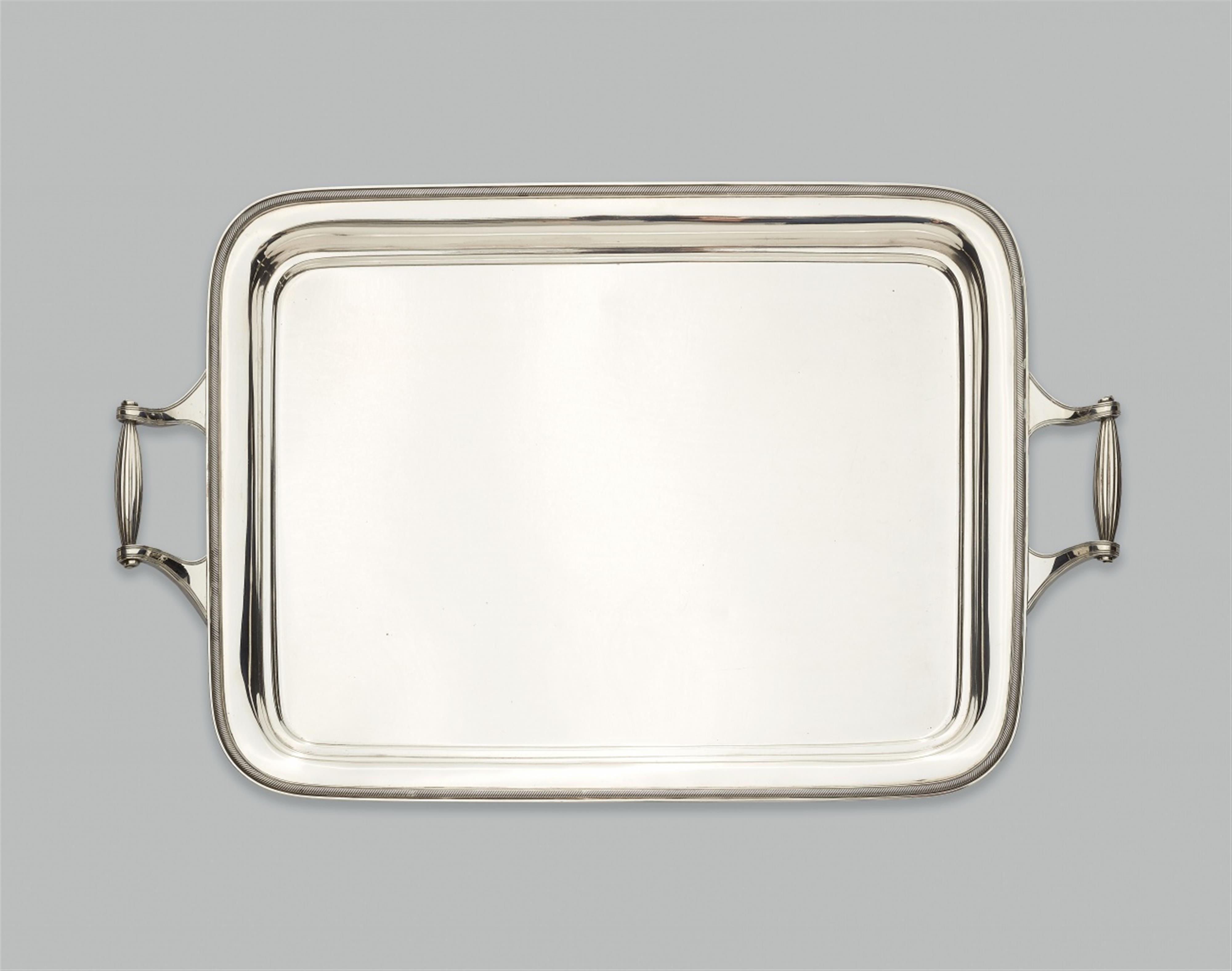 An Amsterdam silver tray - image-1