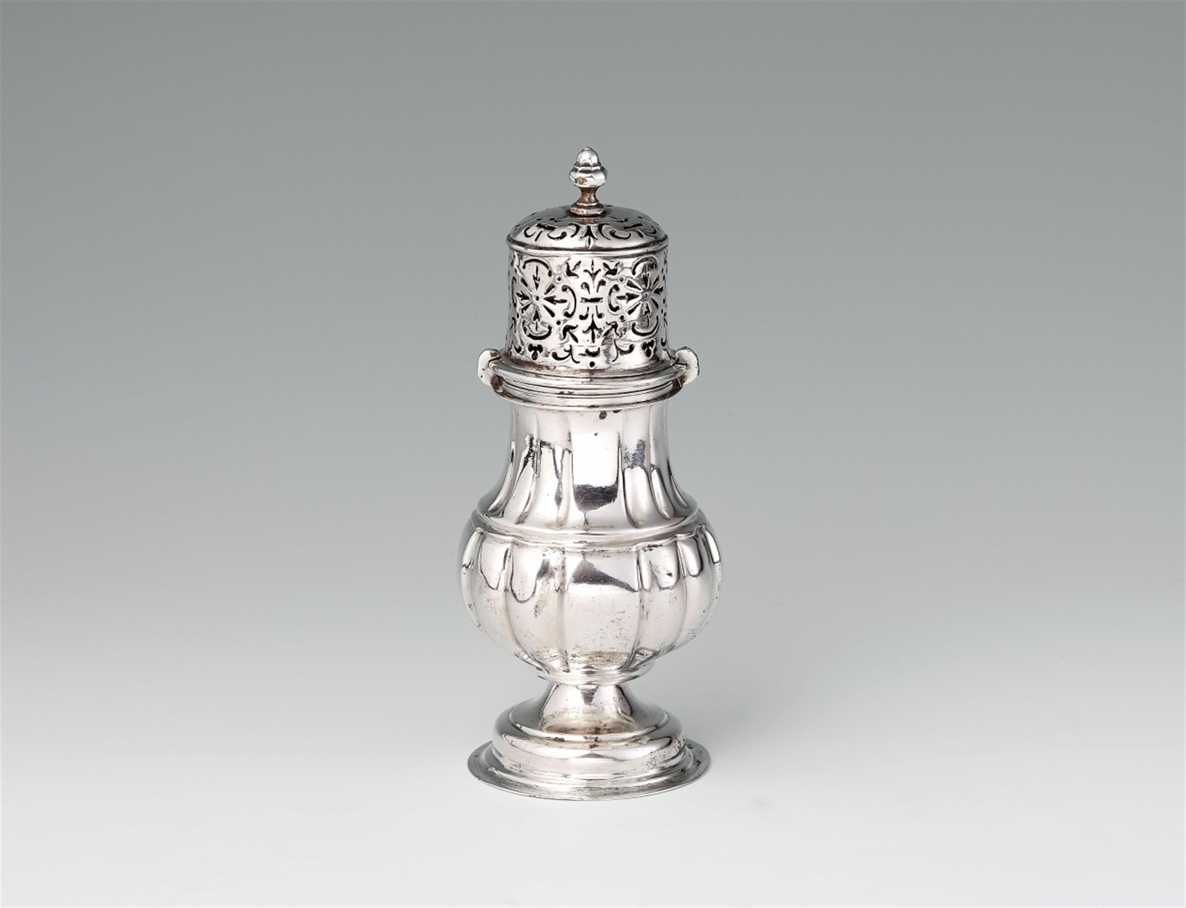 An Augsburg silver sugar caster - image-1