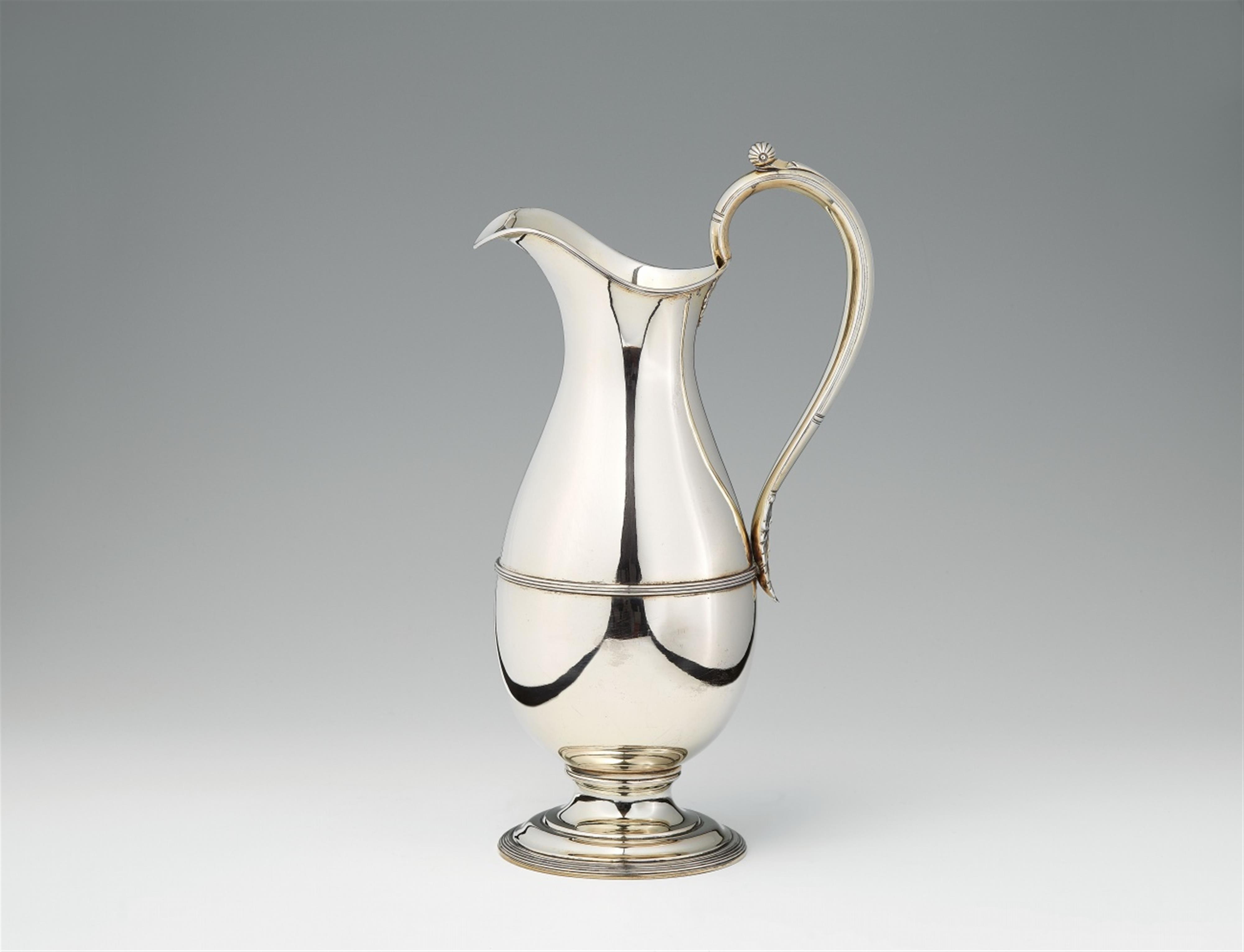 A Berlin silver gilt pitcher - image-1