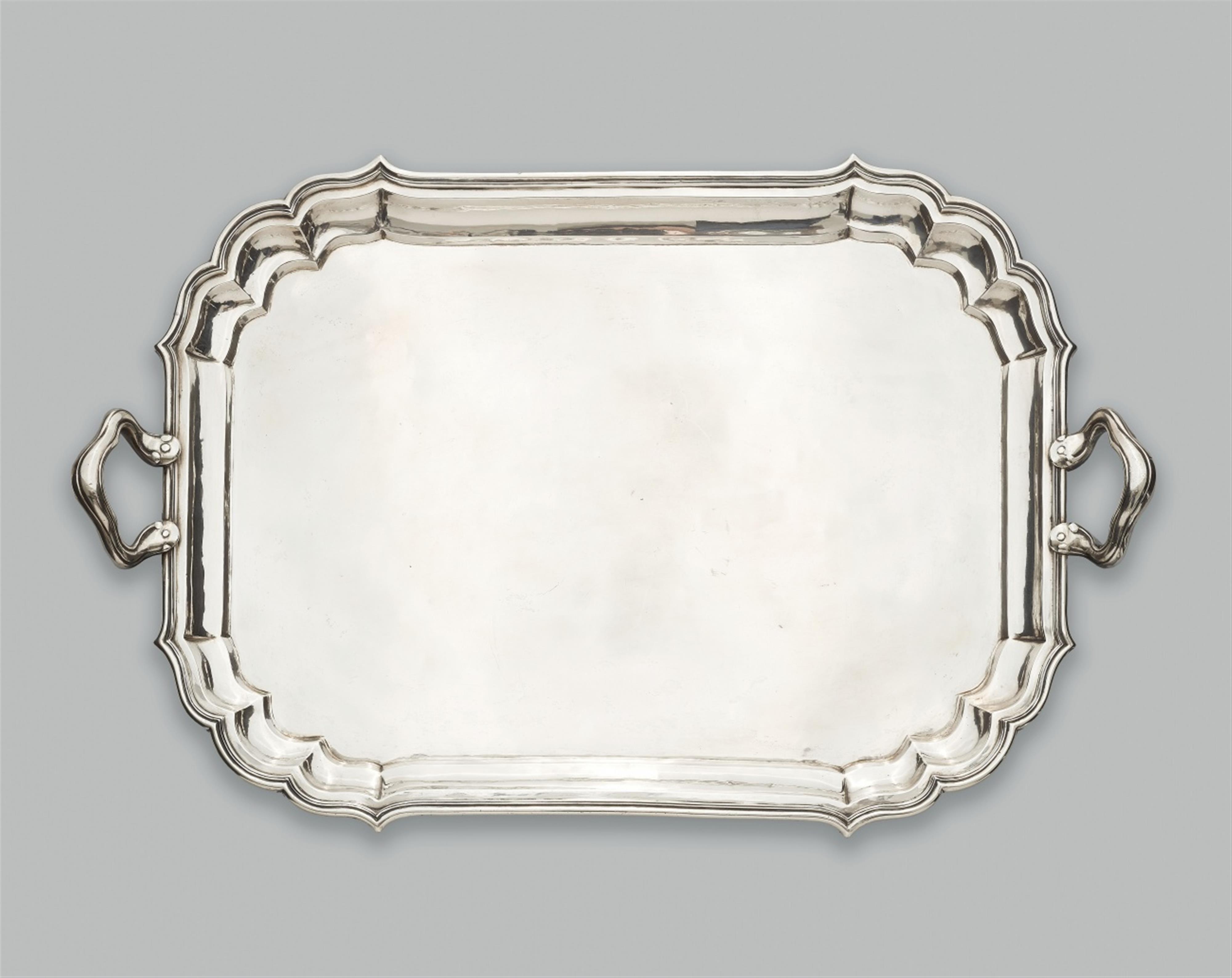 An Italian silver tray - image-1