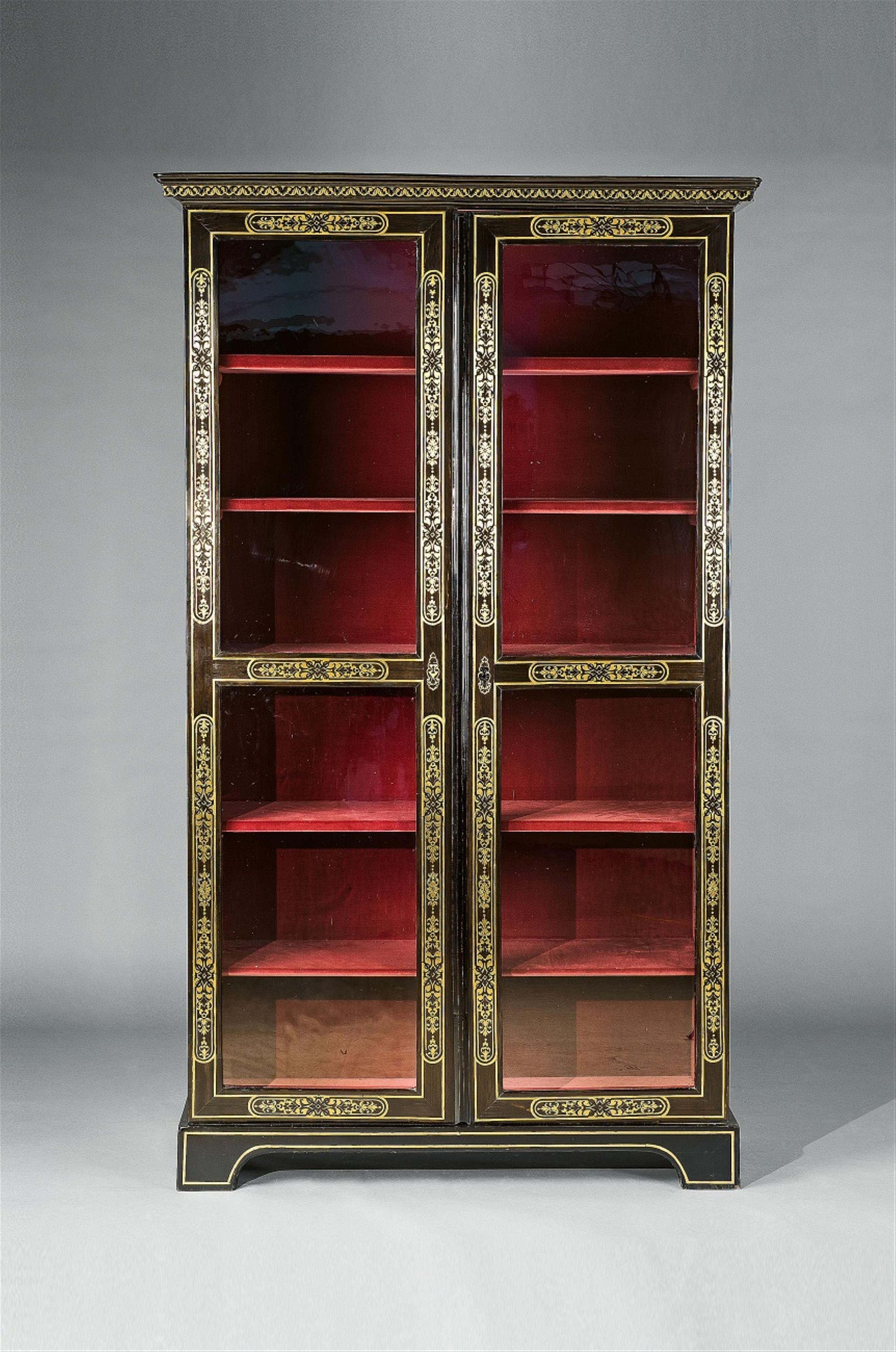 A Louis XIV style library cabinet - image-1