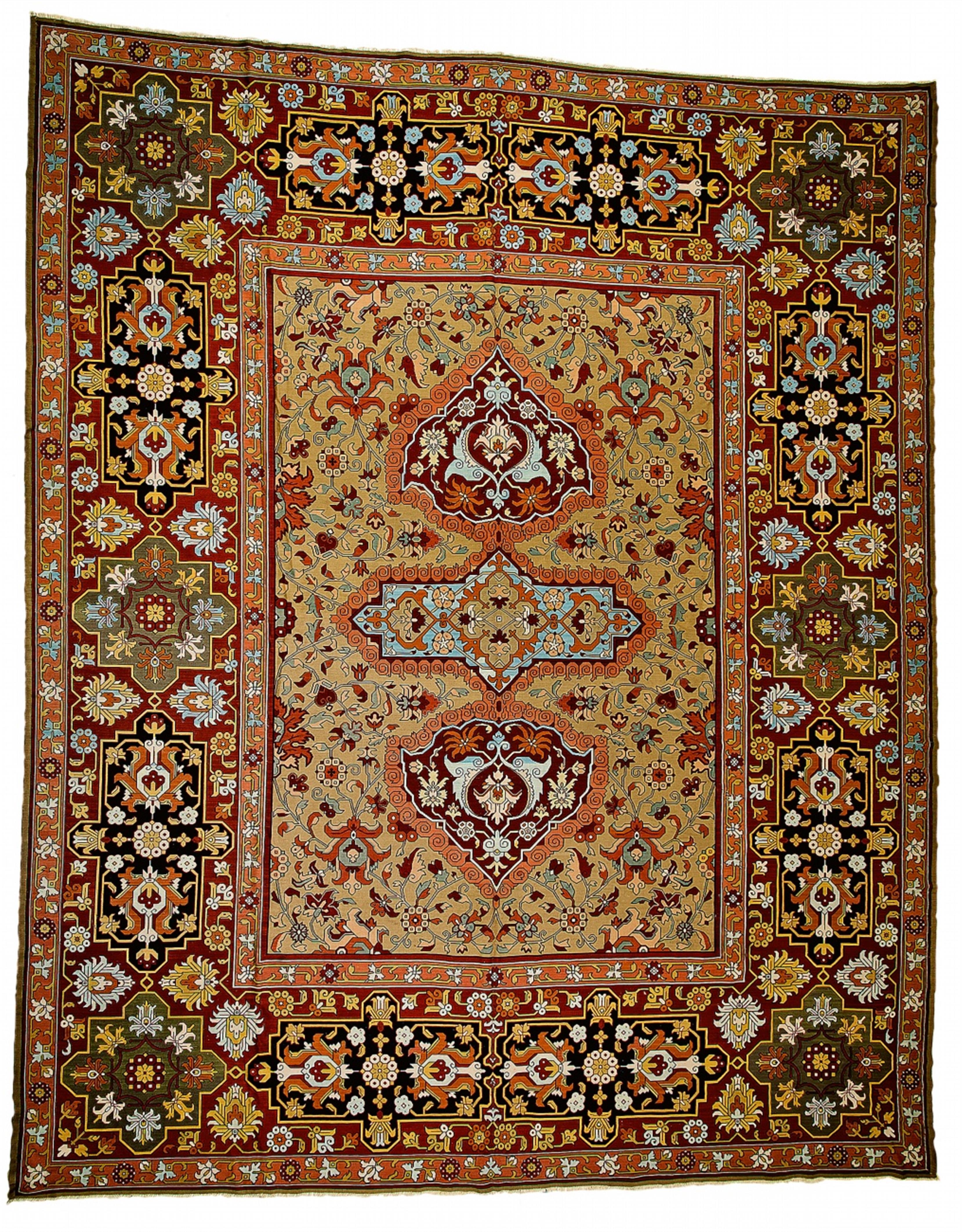 An Oriental style tapestry - image-1