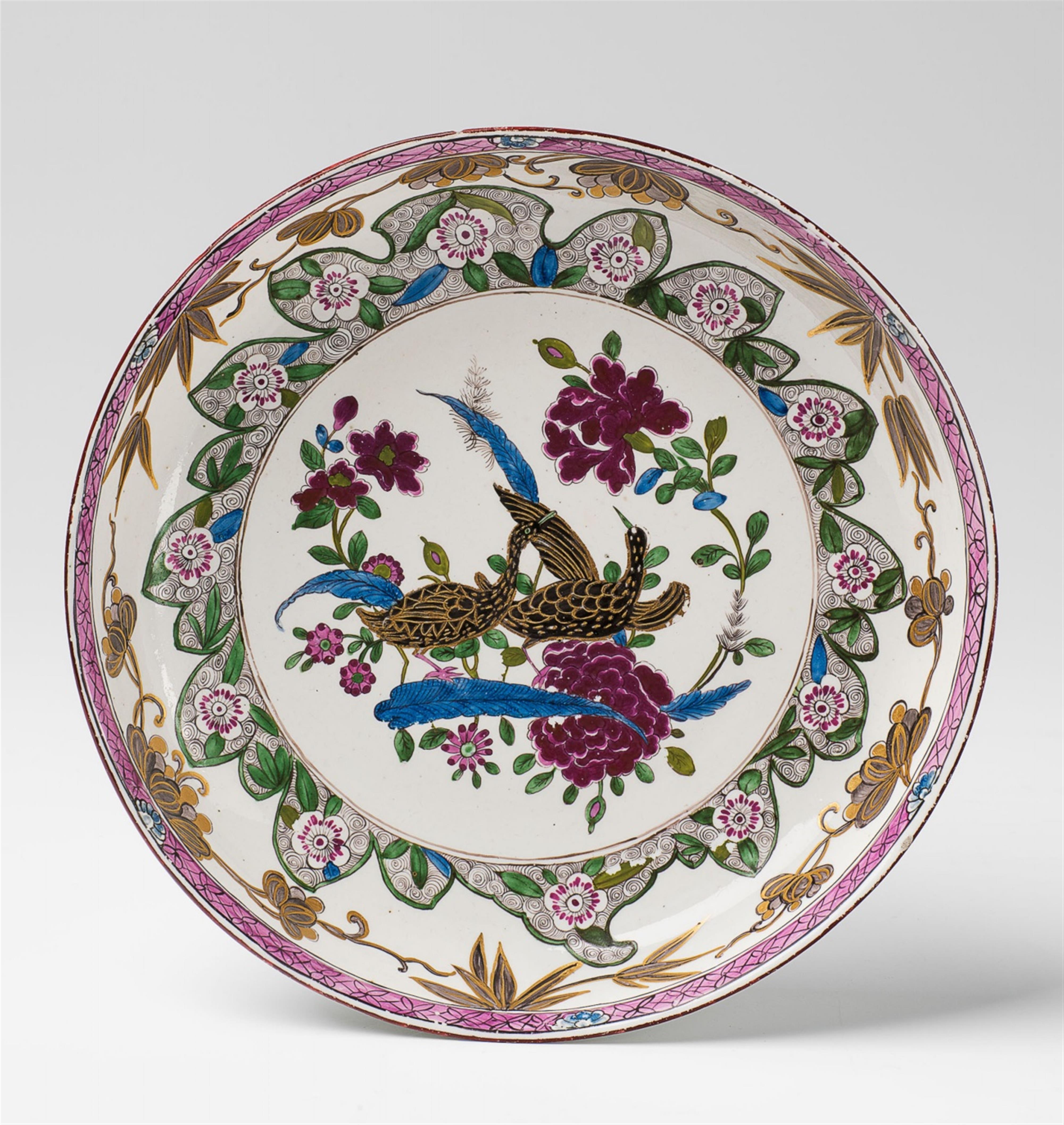 A rare Ludwigsburg porcelain dish - image-1