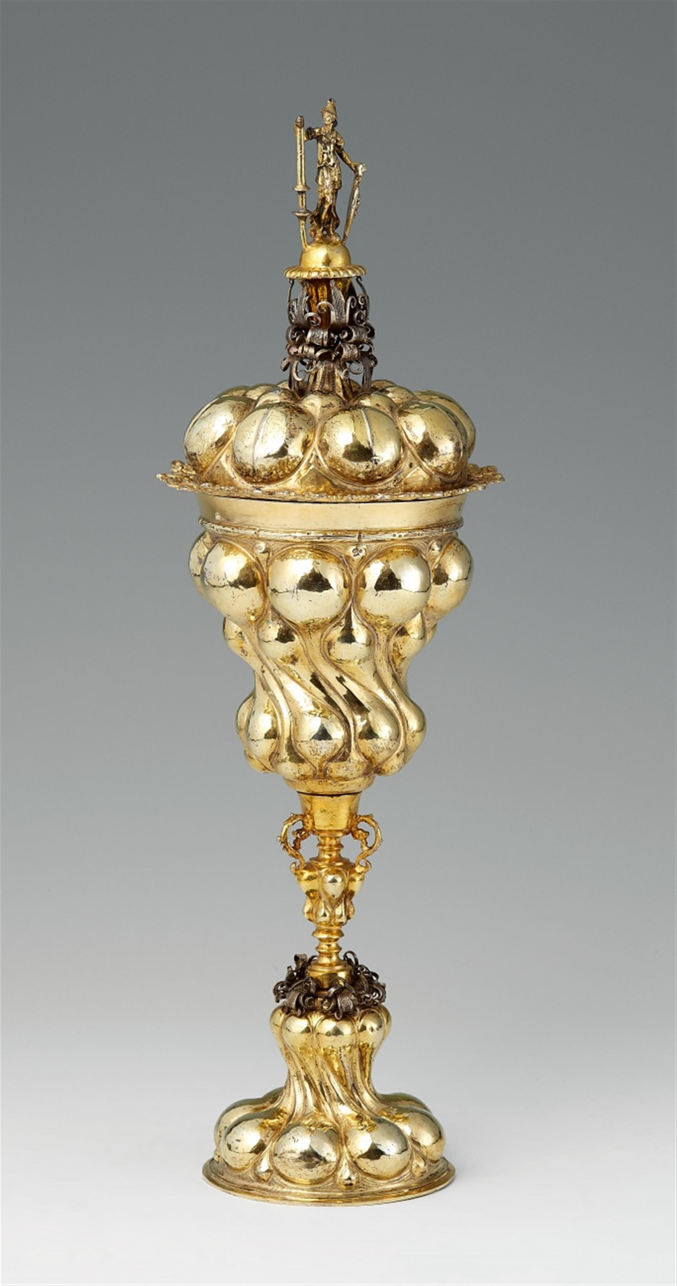 A Nuremberg silver gilt chalice - image-1