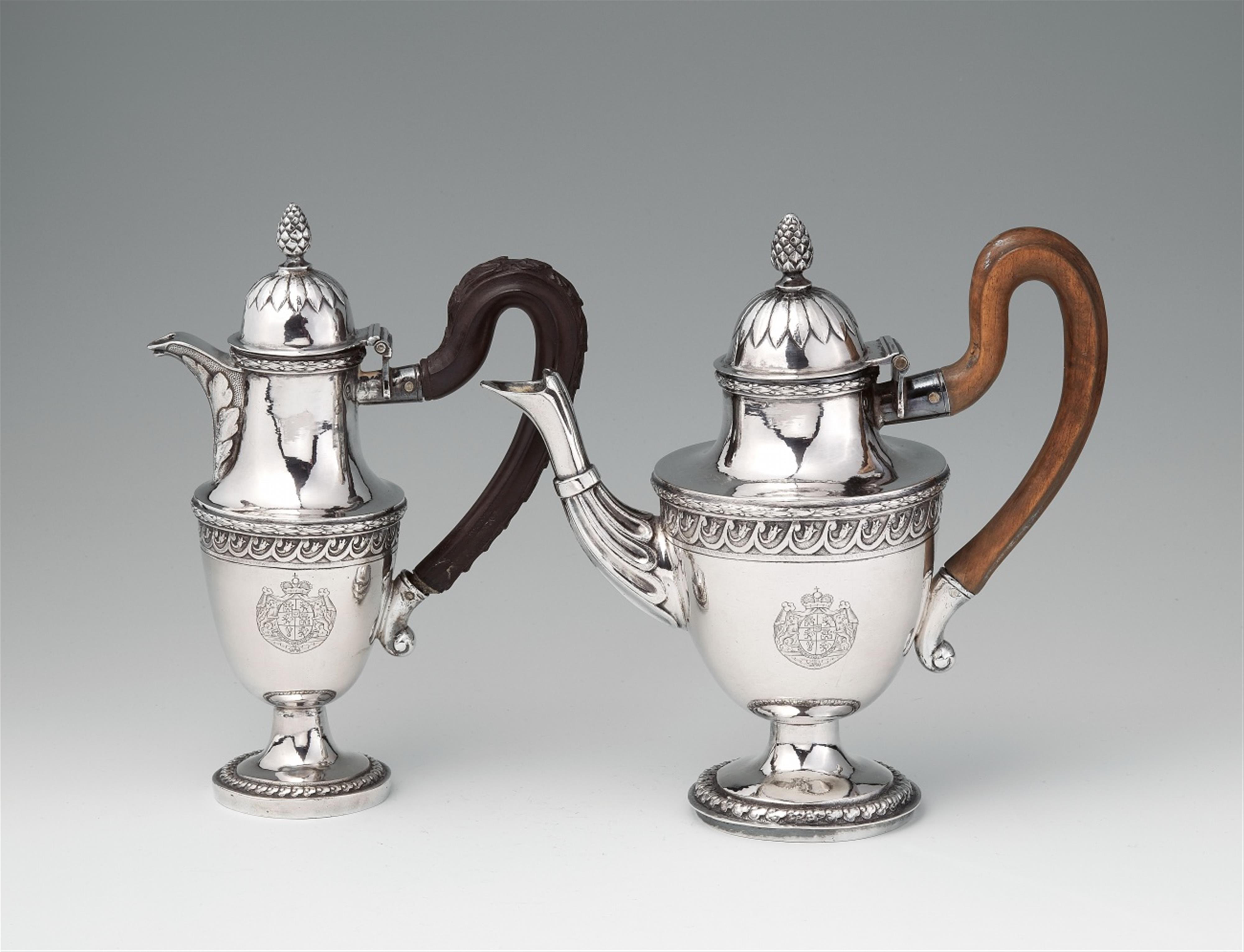 A pair of silver pitchers made for the Princes of Thurn and Taxis - image-1