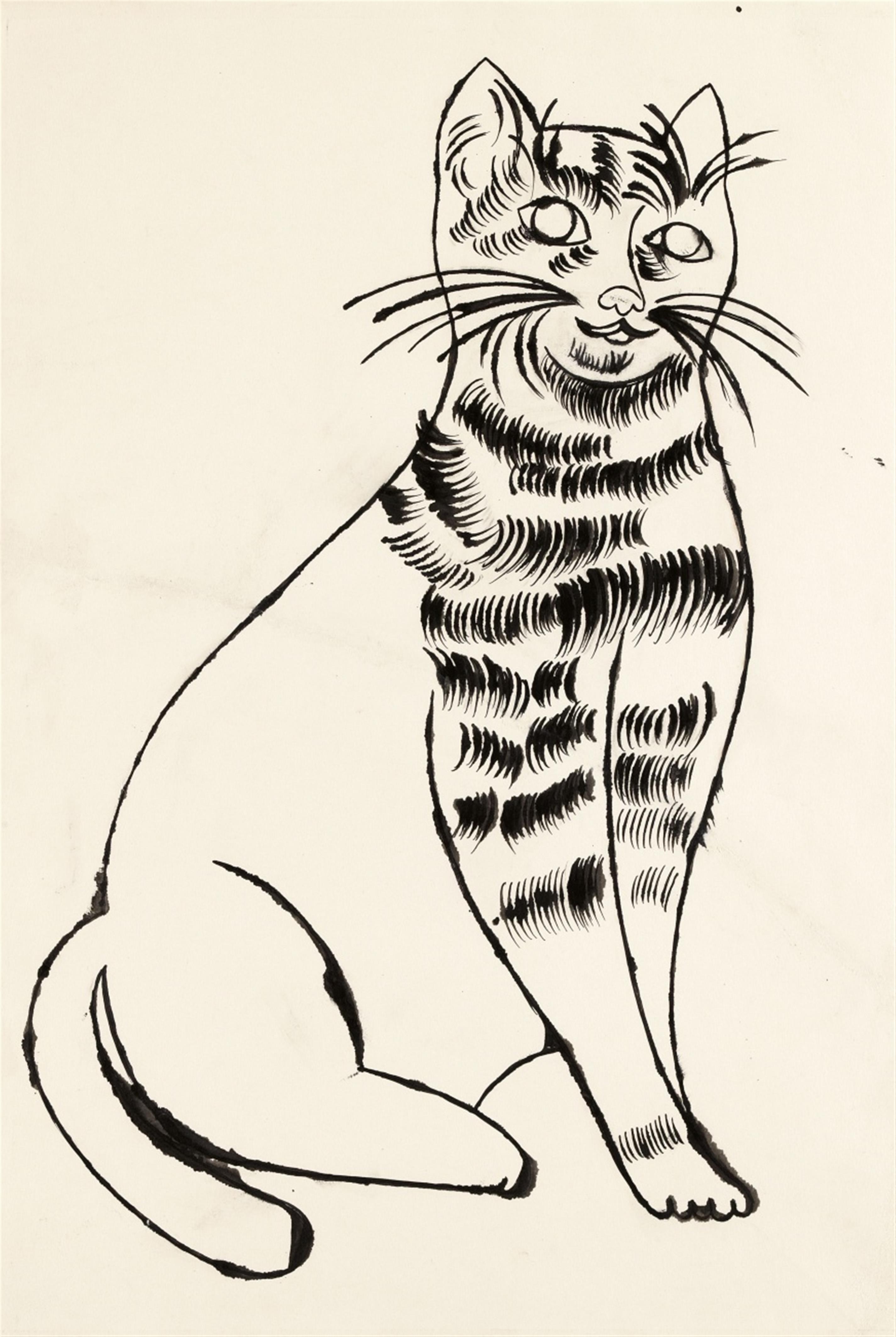 Andy Warhol - Untitled (Sam sitting) - image-1