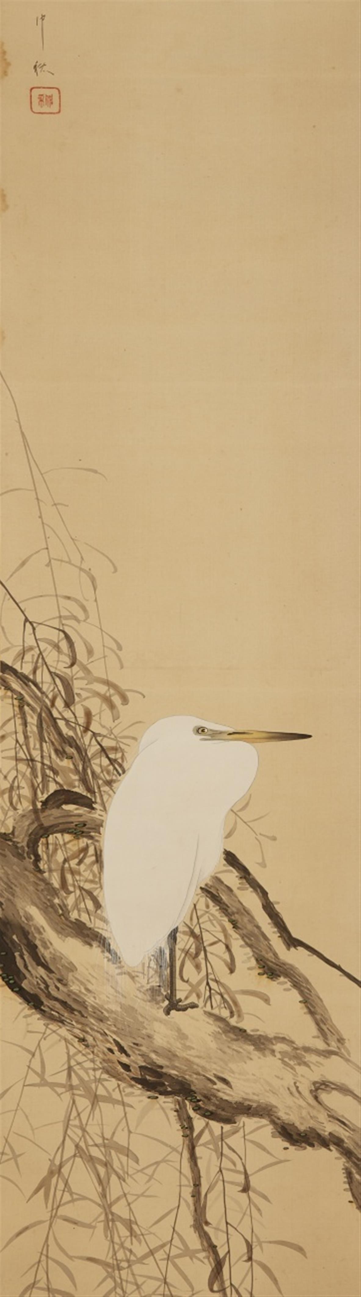 A hanging scroll by an unidentified painter of the early 20th century - image-1