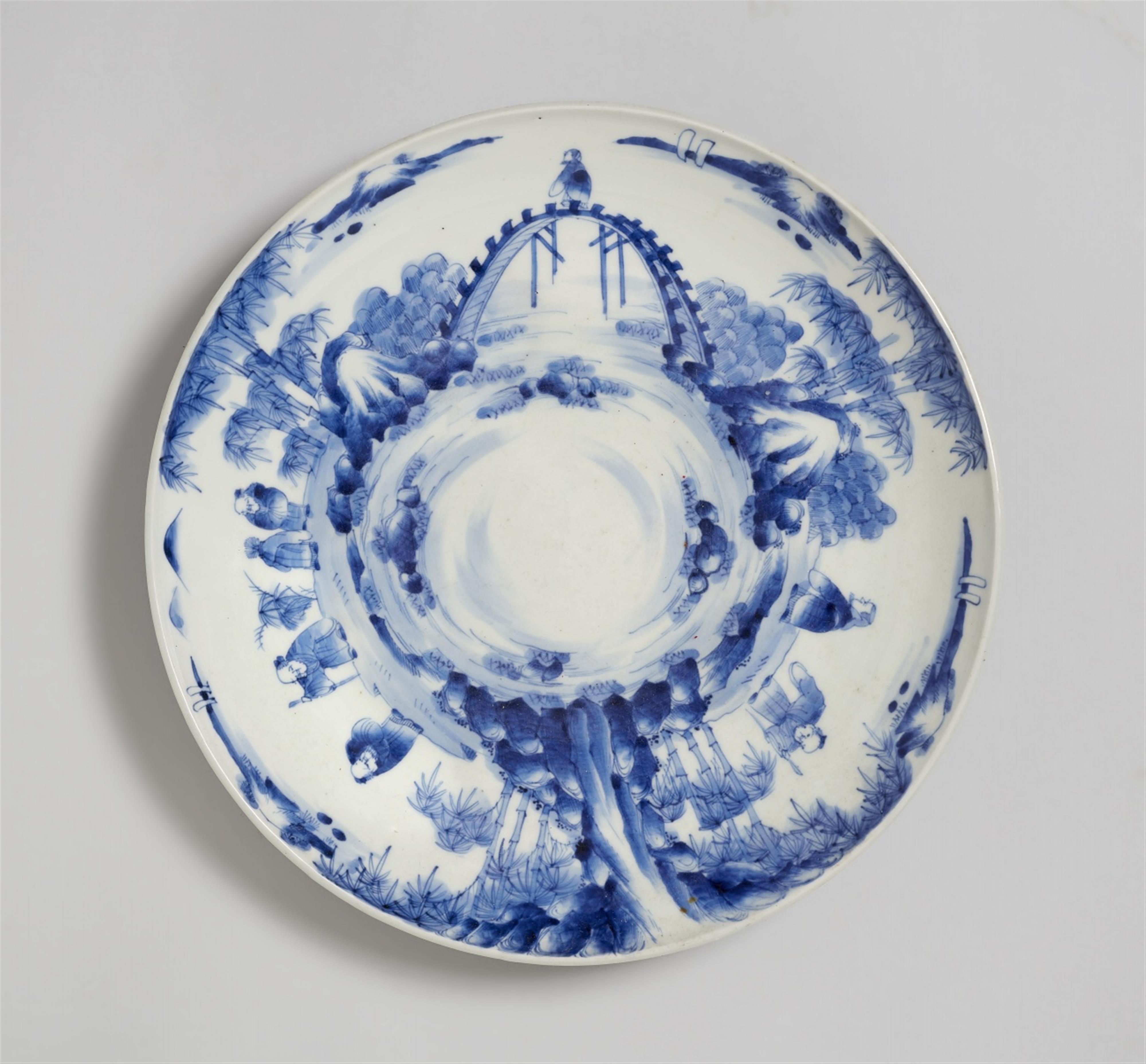 An Arita plate. 19th century - image-1