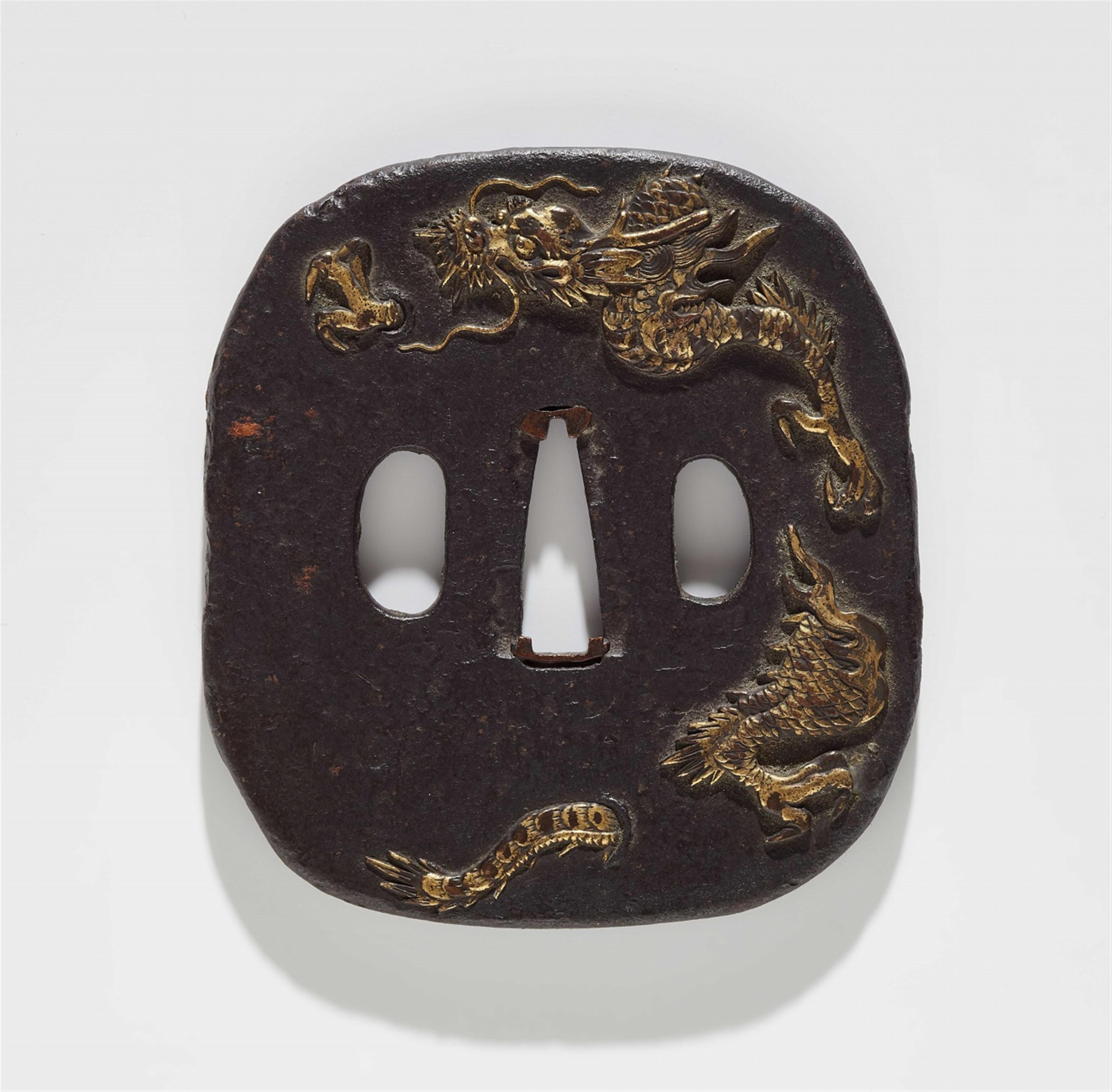 Two iron tsuba. 18th/19th century - image-2
