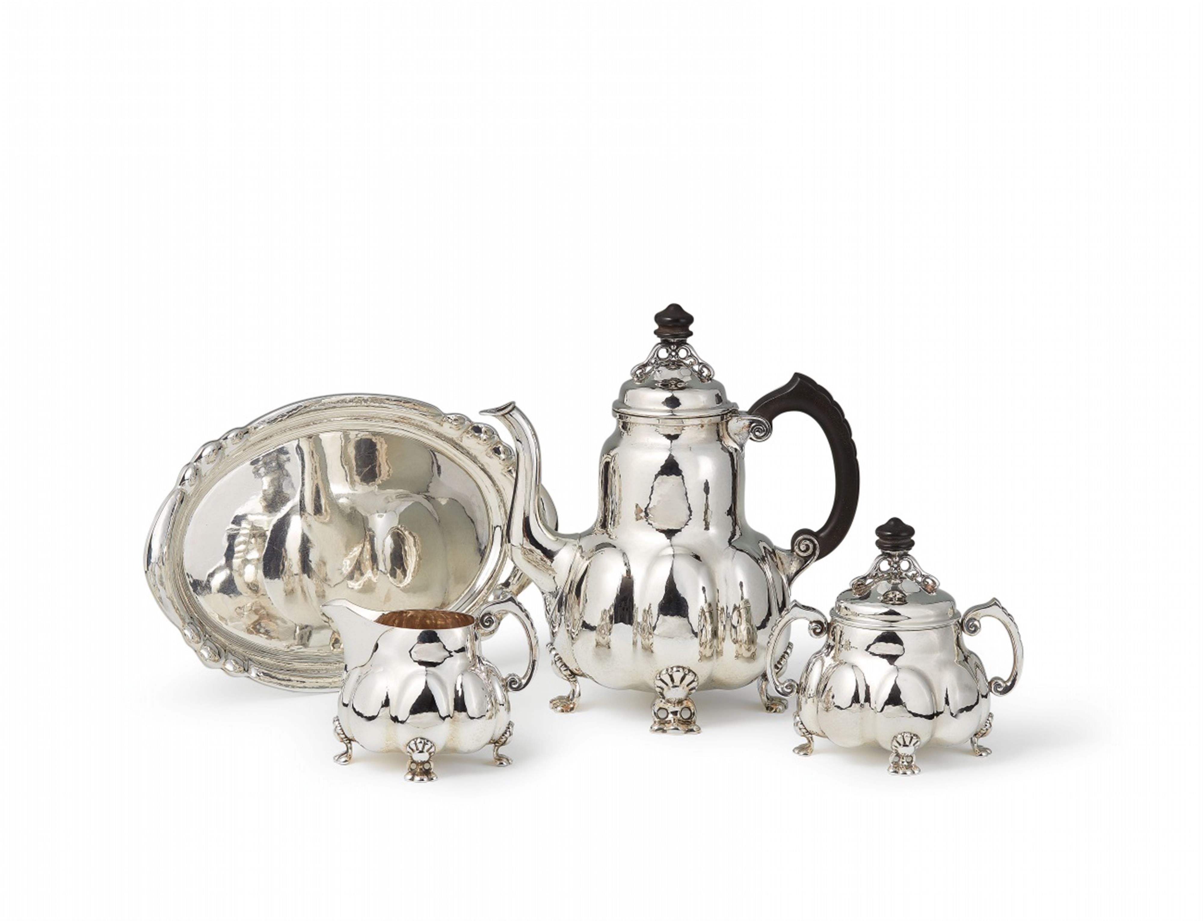 A four-piece Bremen silver coffee service - image-1