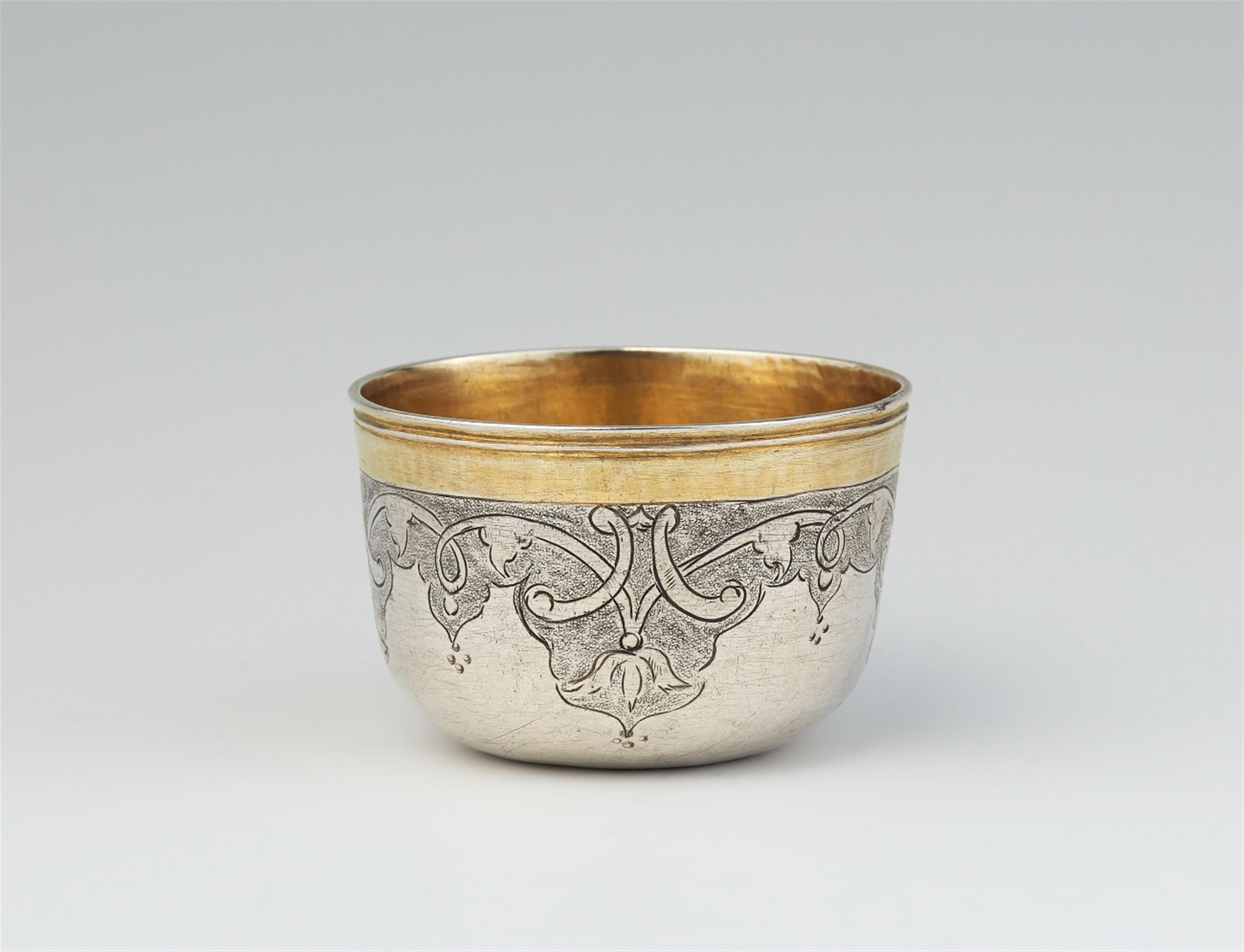 A Moscow parcel gilt silver beaker - image-1