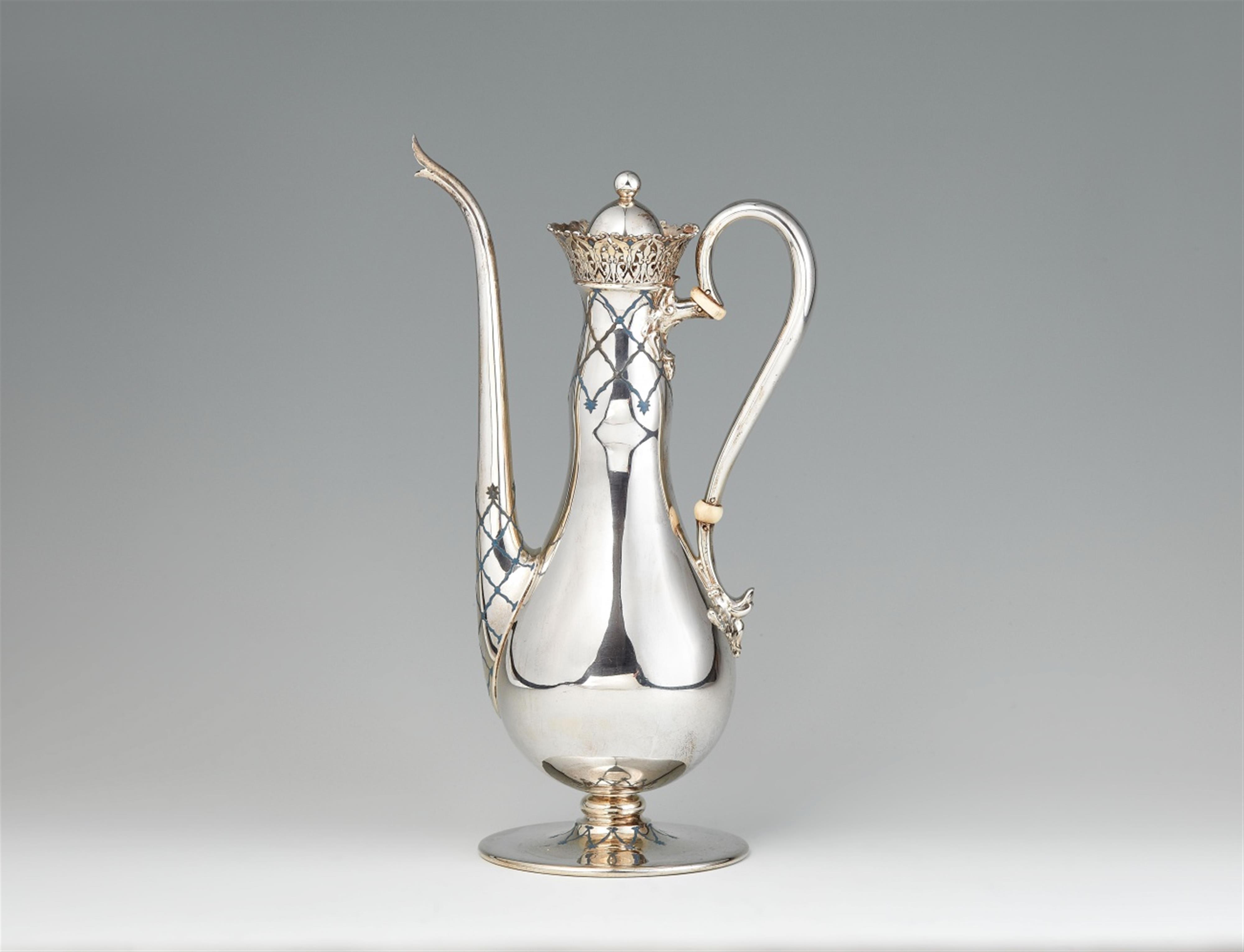 A Tiffany & Co. Art Nouveau silver coffee pot - image-1