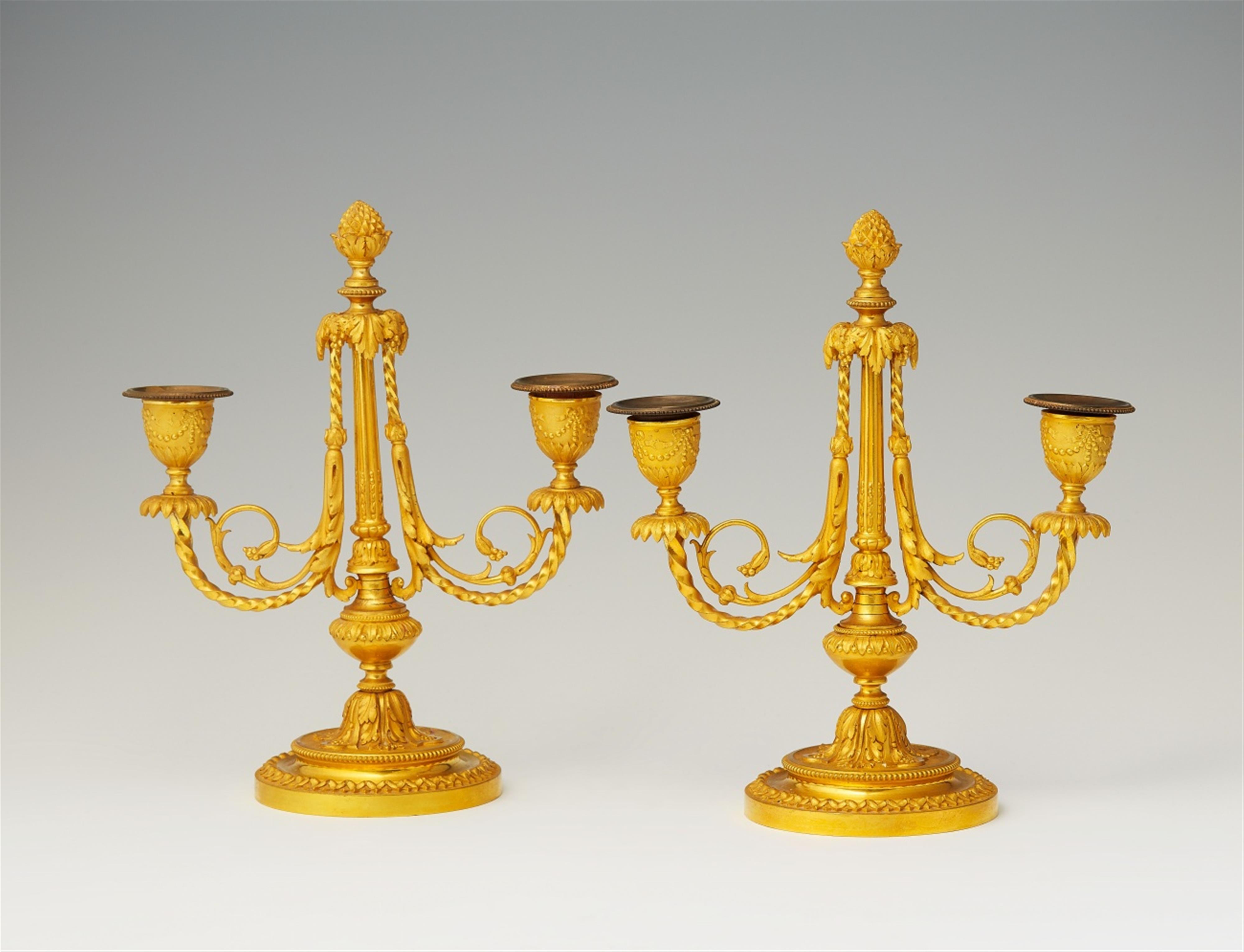 Paar Girandolen Stil Louis XVI - image-1