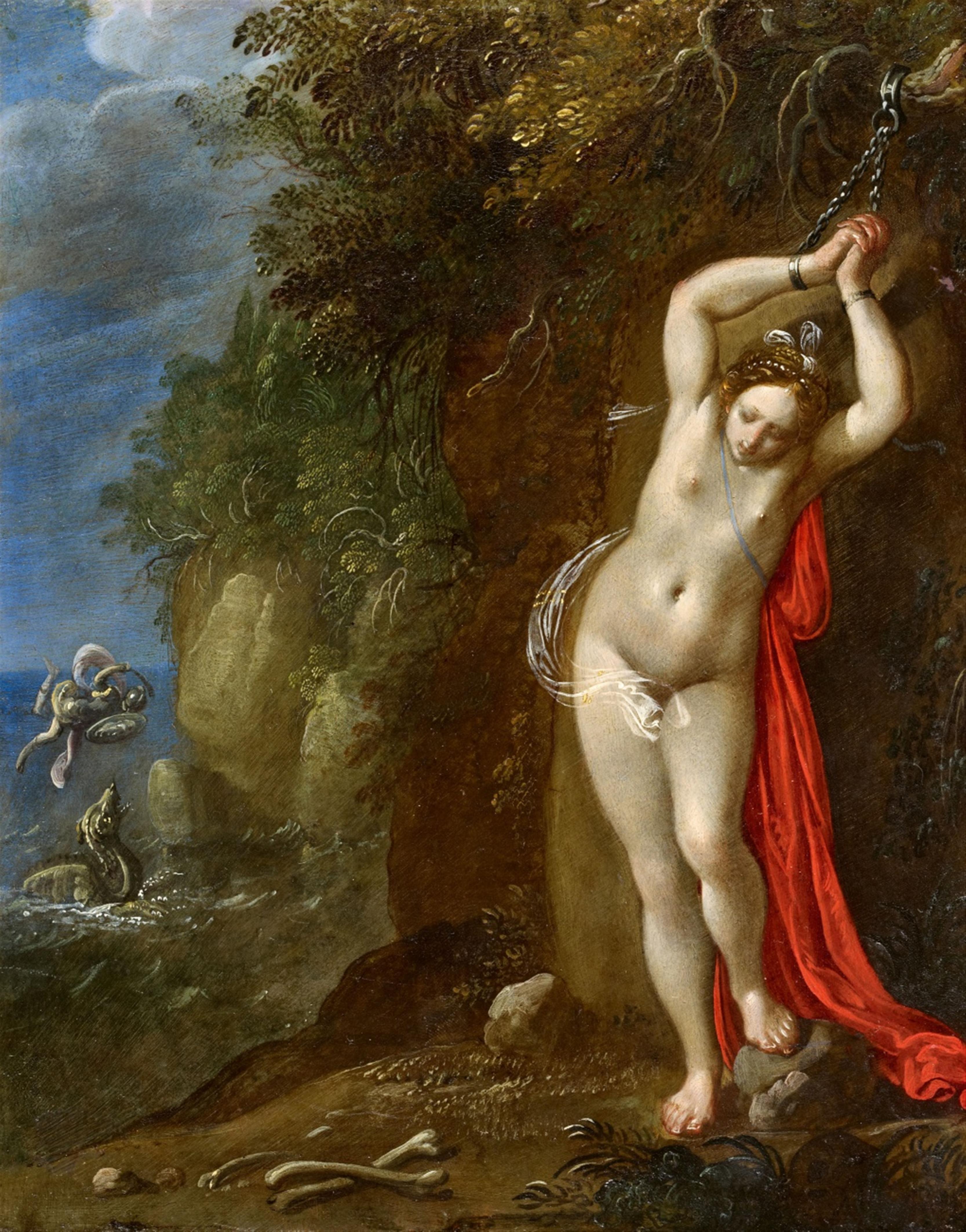 South German School 17th century - Perseus and Andromeda - image-1