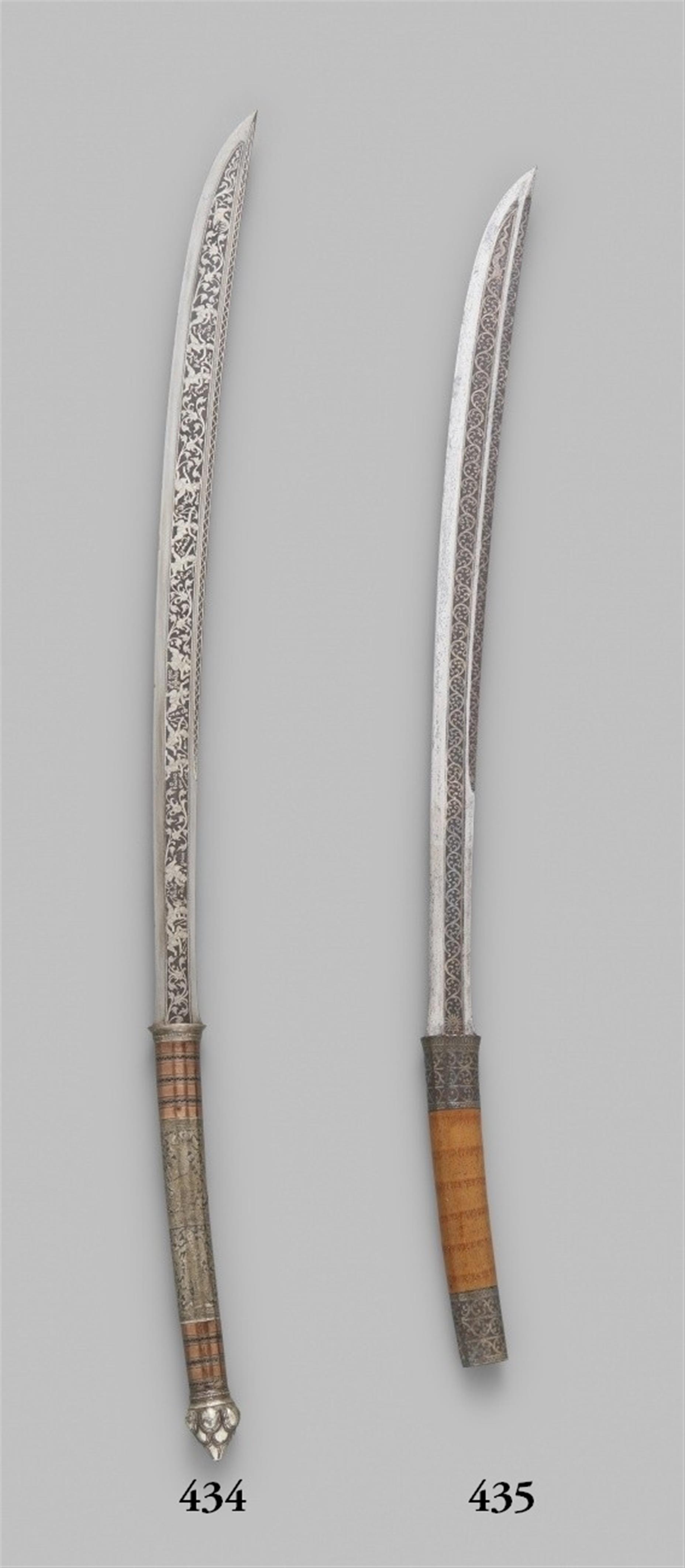 A Burmese sword (dha). 19th/20th century - image-1