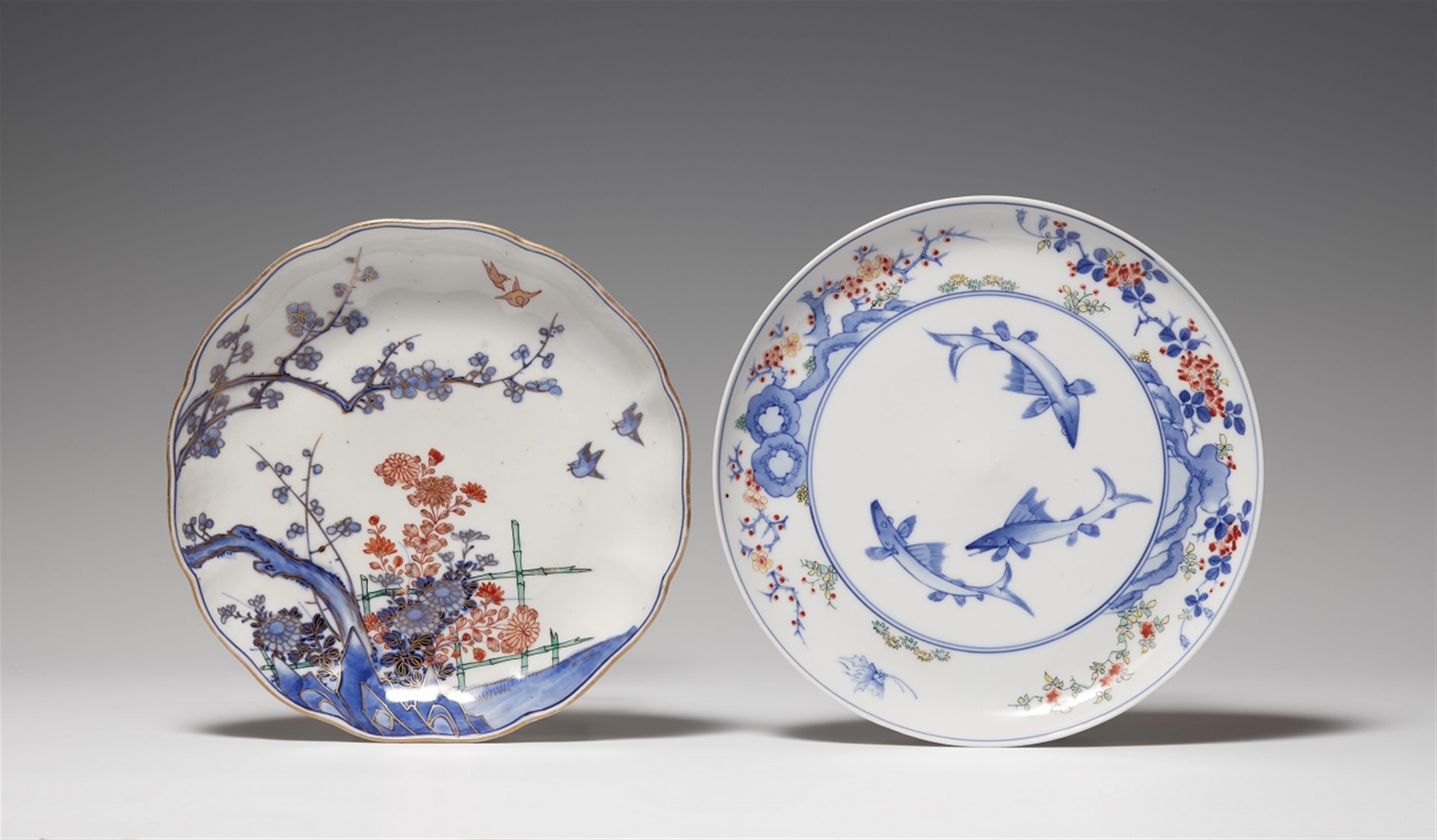 Two Arita plates. 19th century - image-1