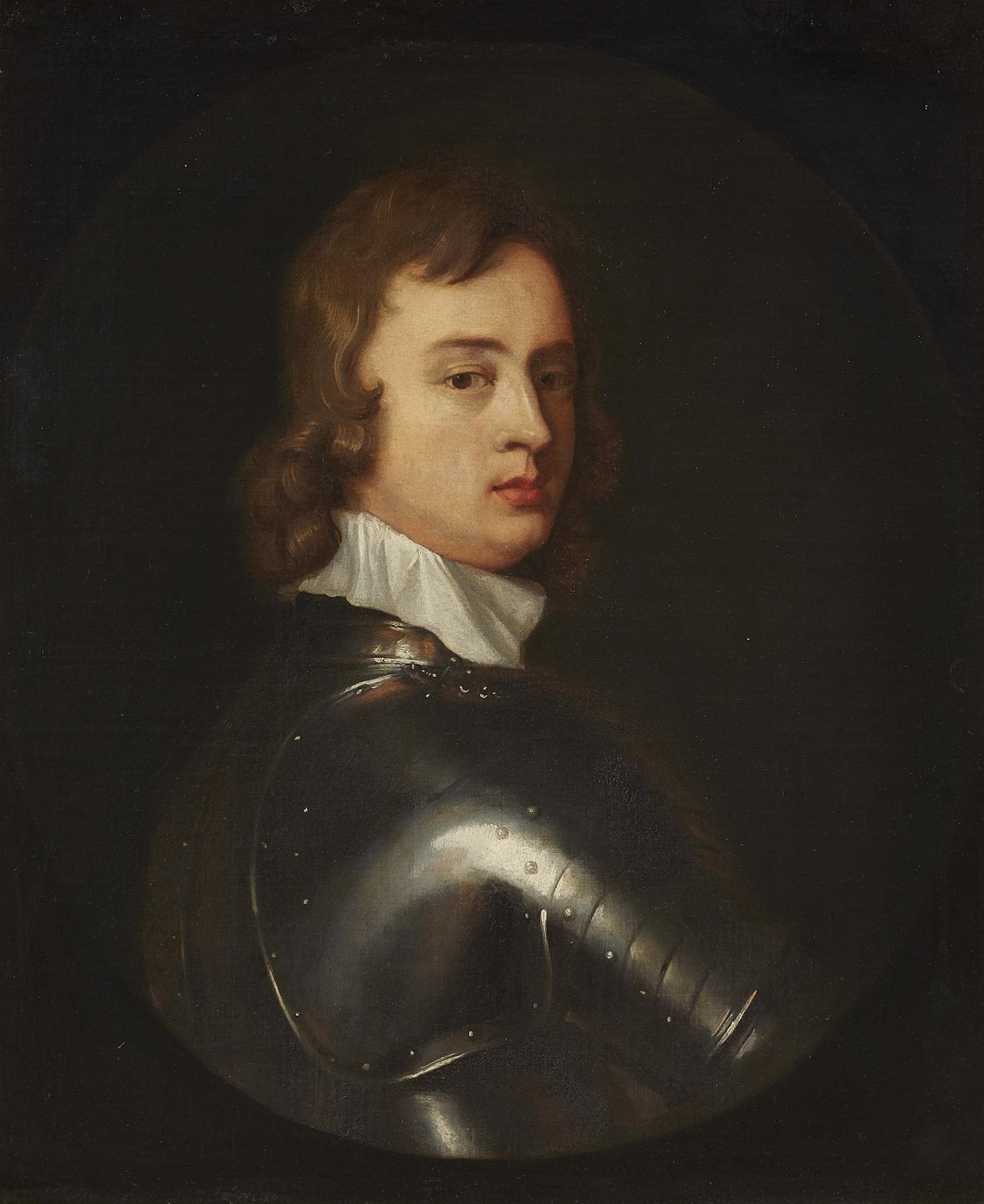 Probably English School 17th / 18th century - Portrait of John Mordaunt, 1st Viscount Mordaunt of Avalon - image-1