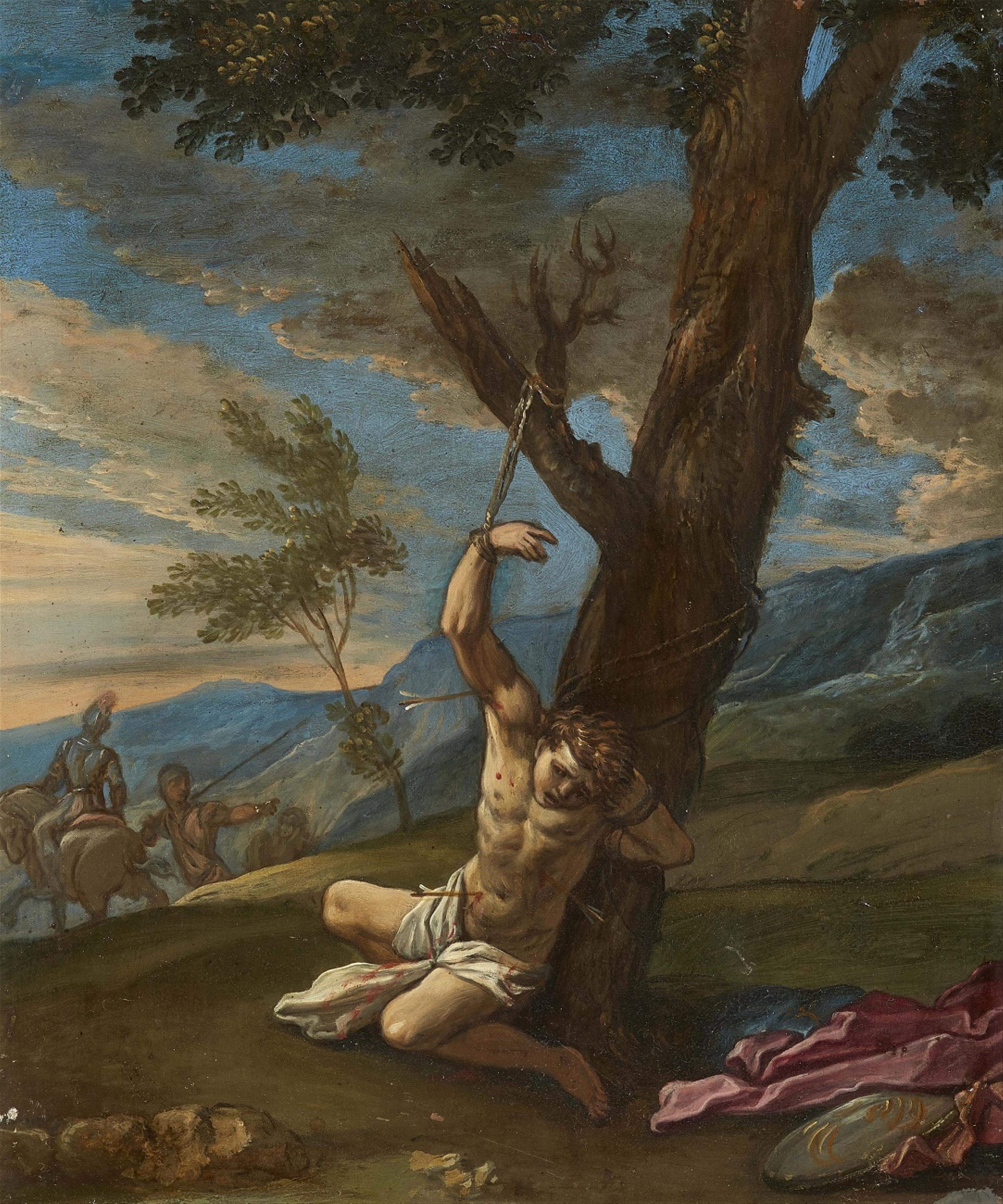 Flemish School 17th/18th century - The Martyrdom of Saint Sebastian - image-1