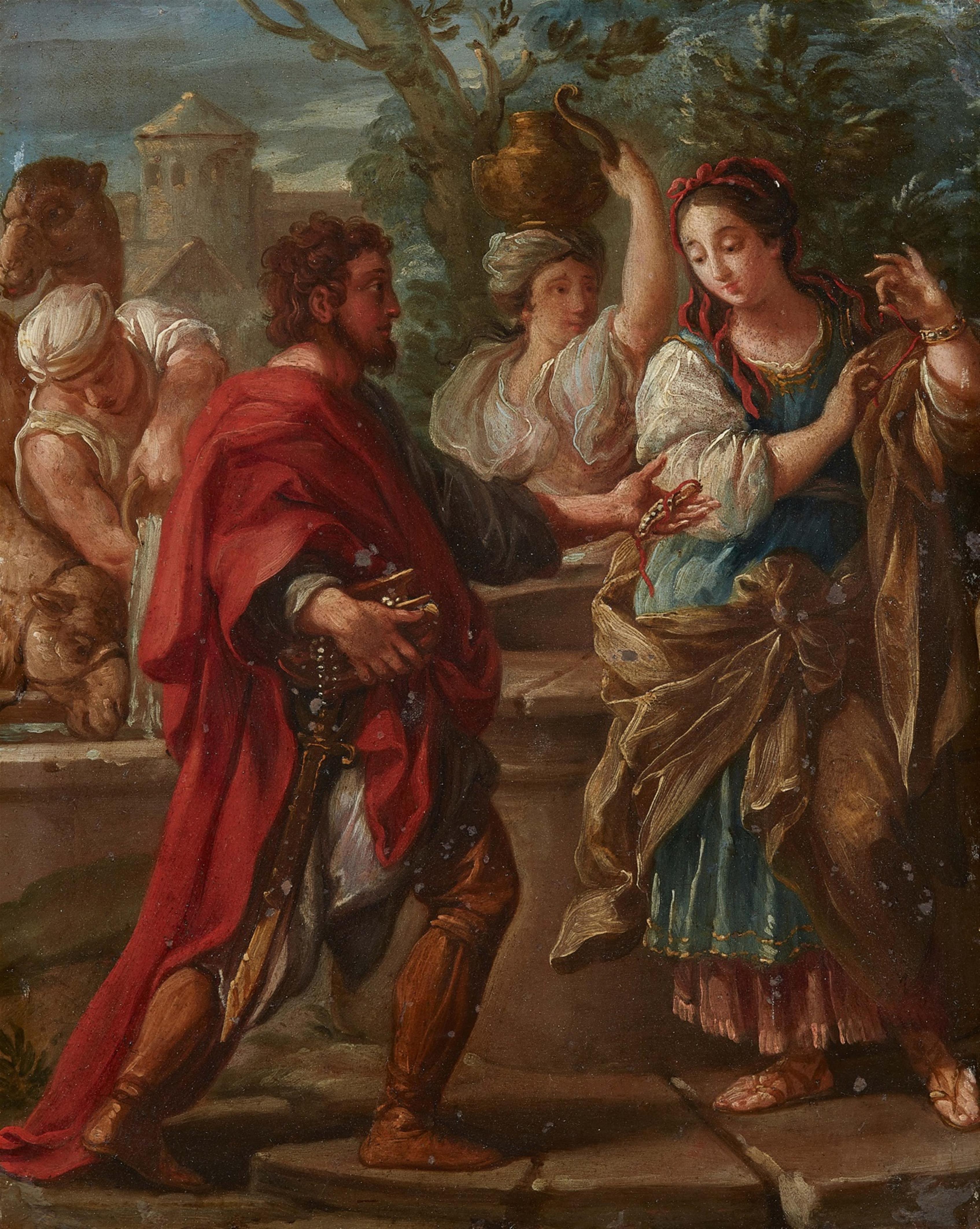 Italienischer Meister des 18. Jahrhunderts - Rebekka am Brunnen - image-1