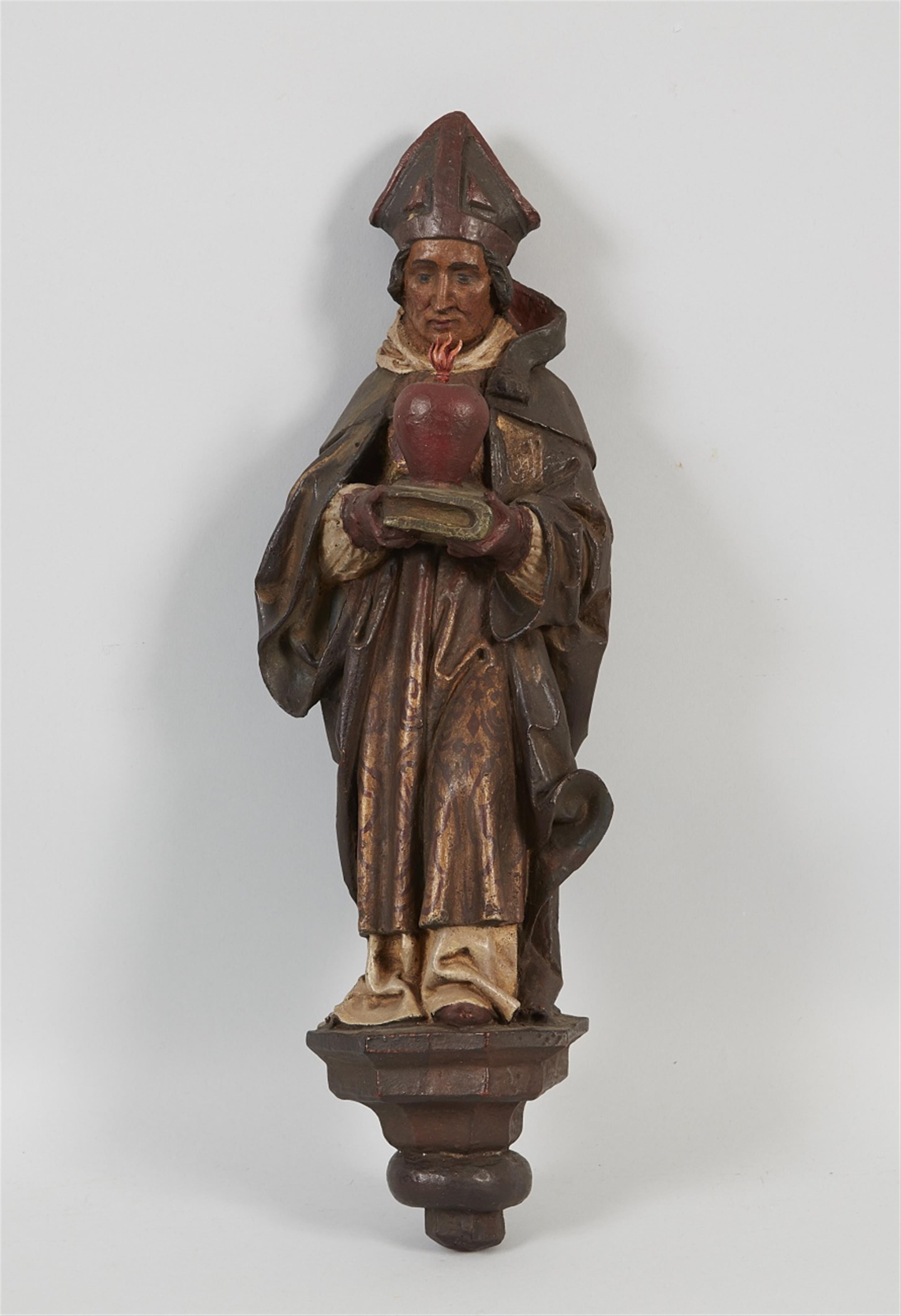 Hl. Augustinus mit flammendem Herz - image-1
