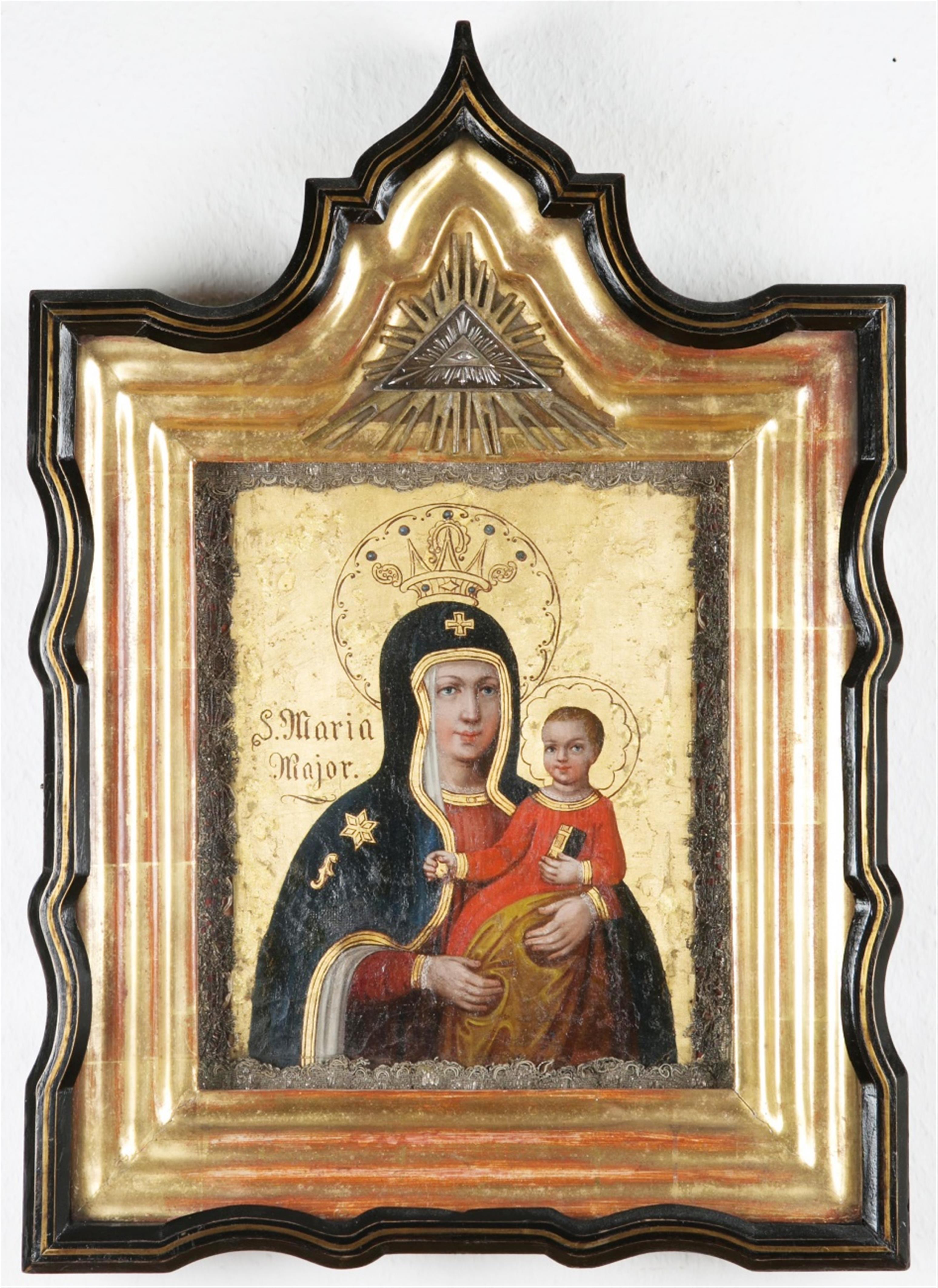 Unbekannter Künstler des 19. Jahrhunderts - Gnadenbild S. Maria Major - image-1