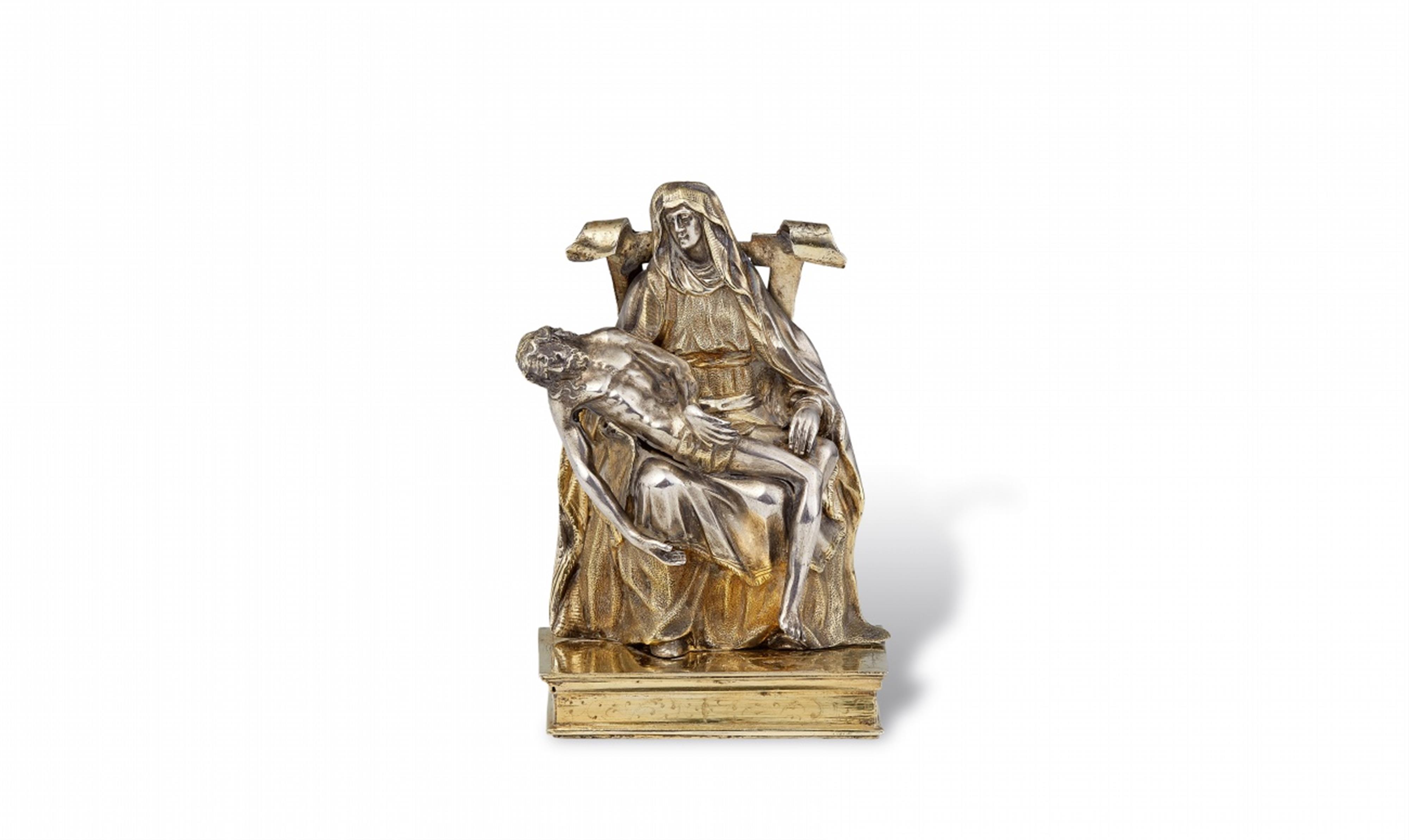 An Augsburg silver pietà model - image-1