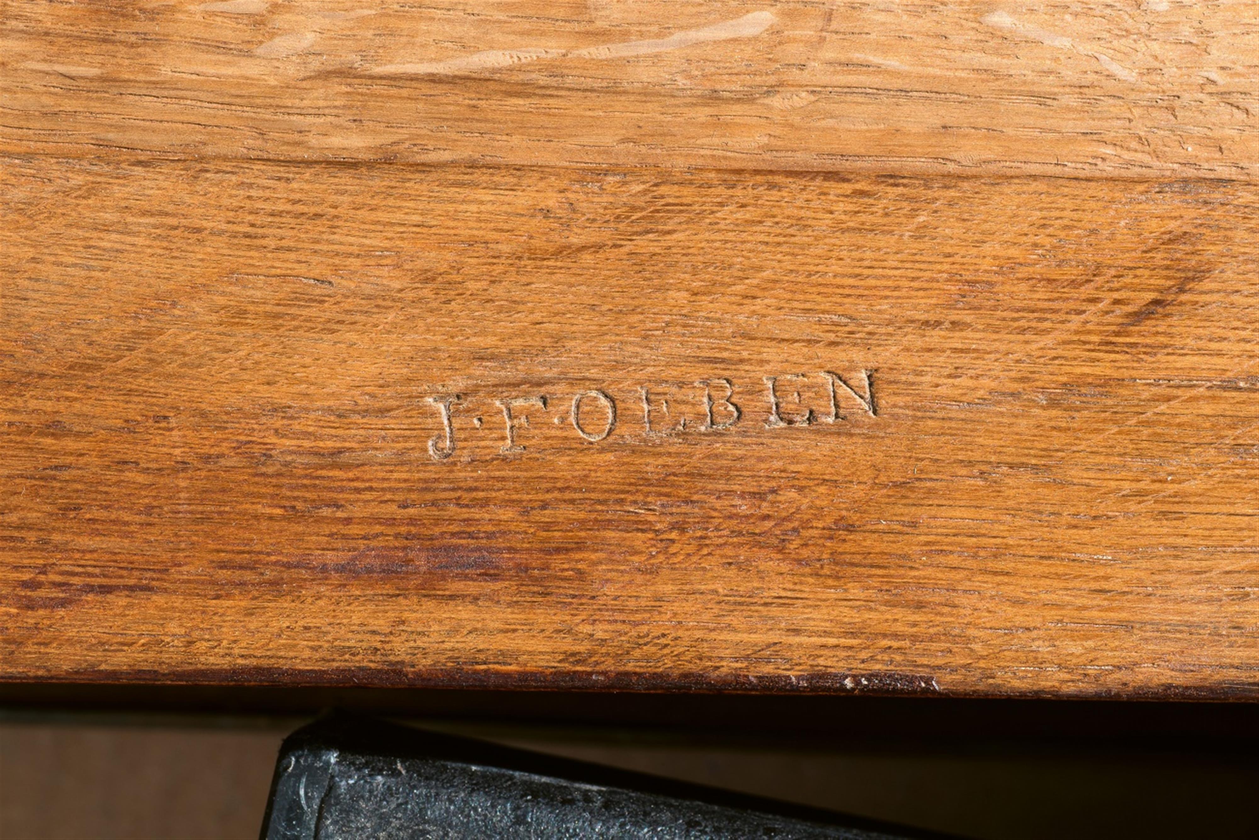 A Jean-François Oeben mahogany reading table - image-6