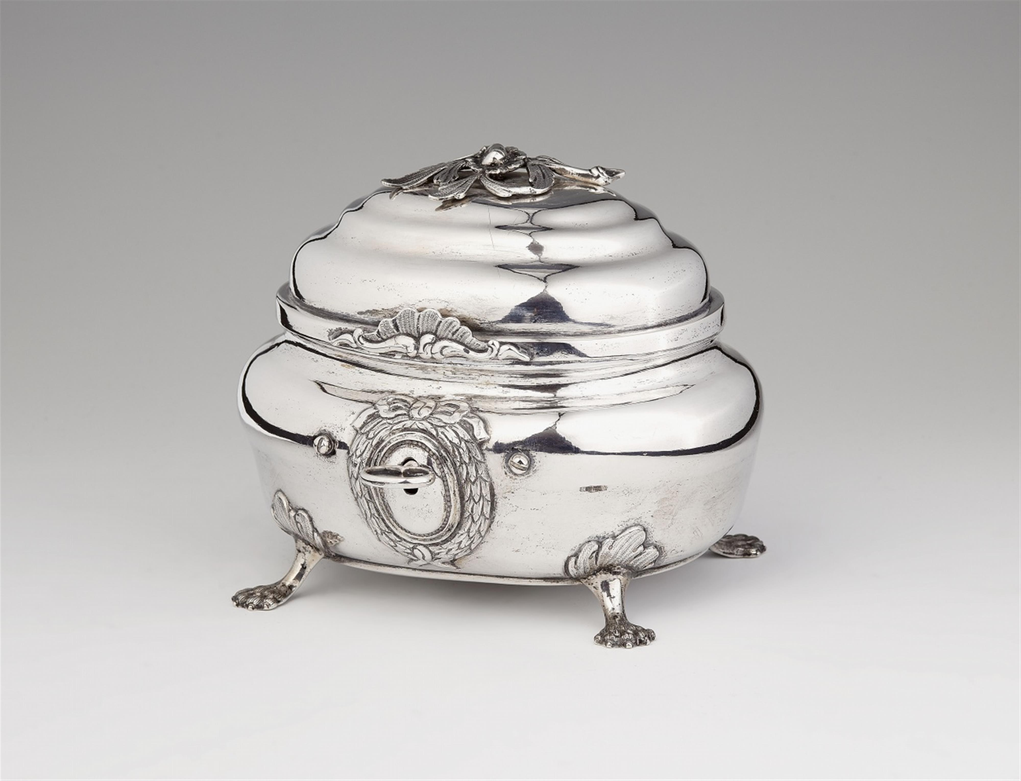 A Silesian silver sugar box - image-1