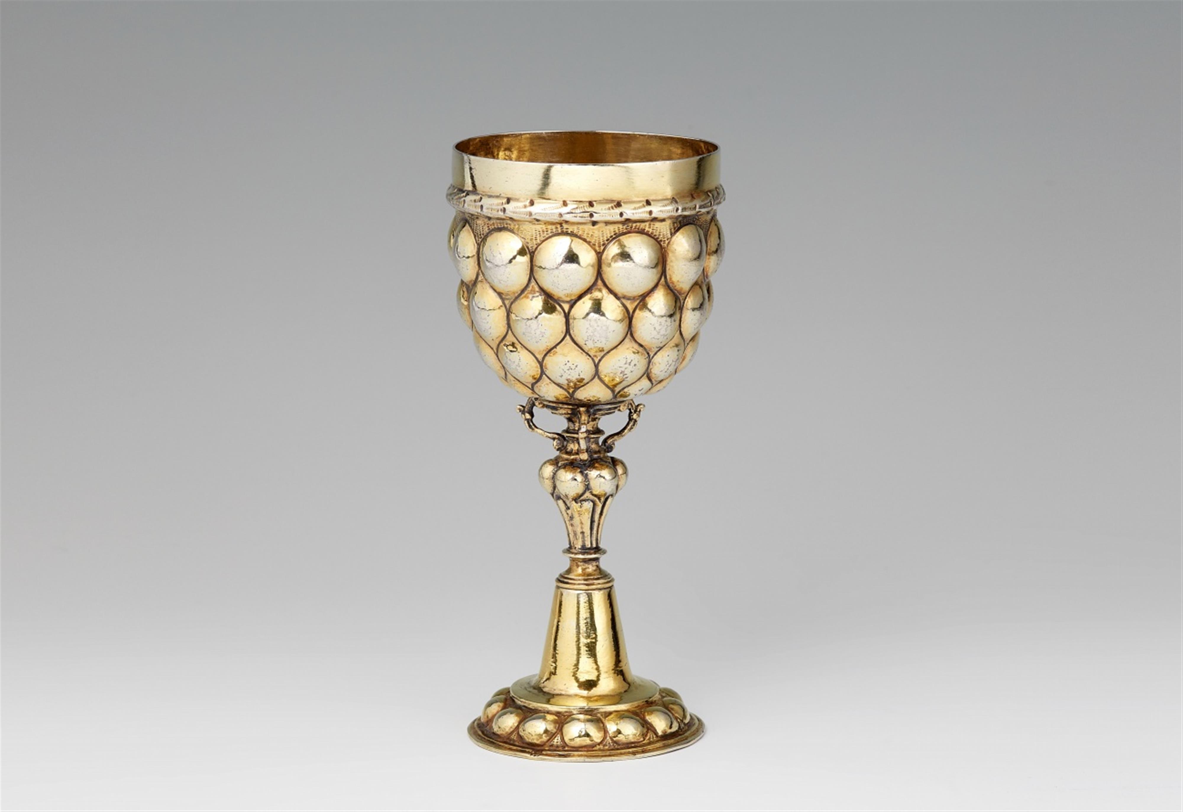 A Nuremberg silver gilt Renaissance goblet - image-1